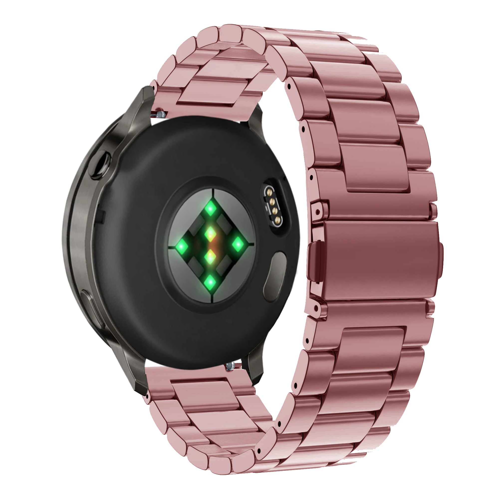 Bandz Bracelet acier 'Classic' Garmin Vivomove 3s (rose)