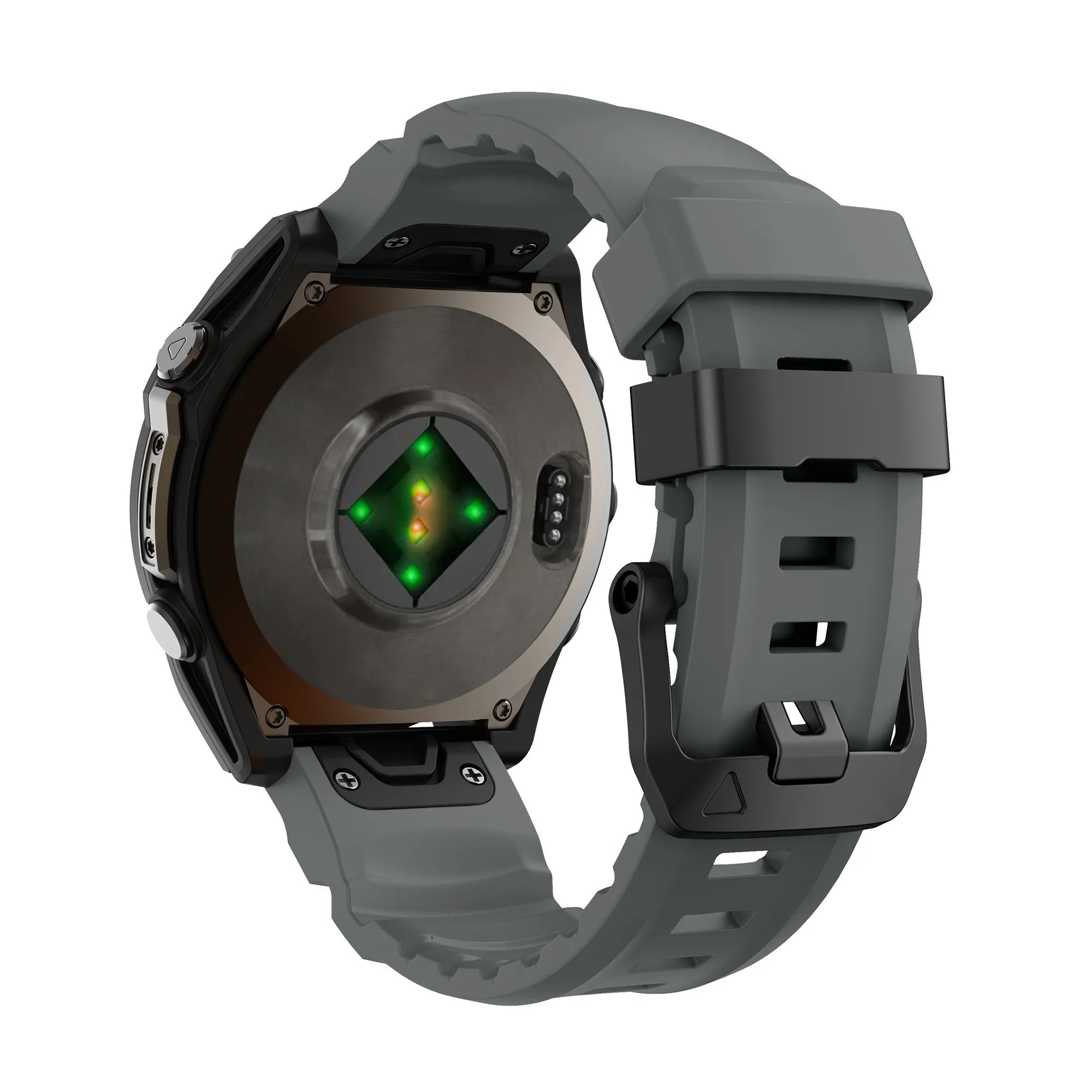 Garmin Quatix 3 / 6x / 7x Solar Trail Silicone Strap (Dark Grey)