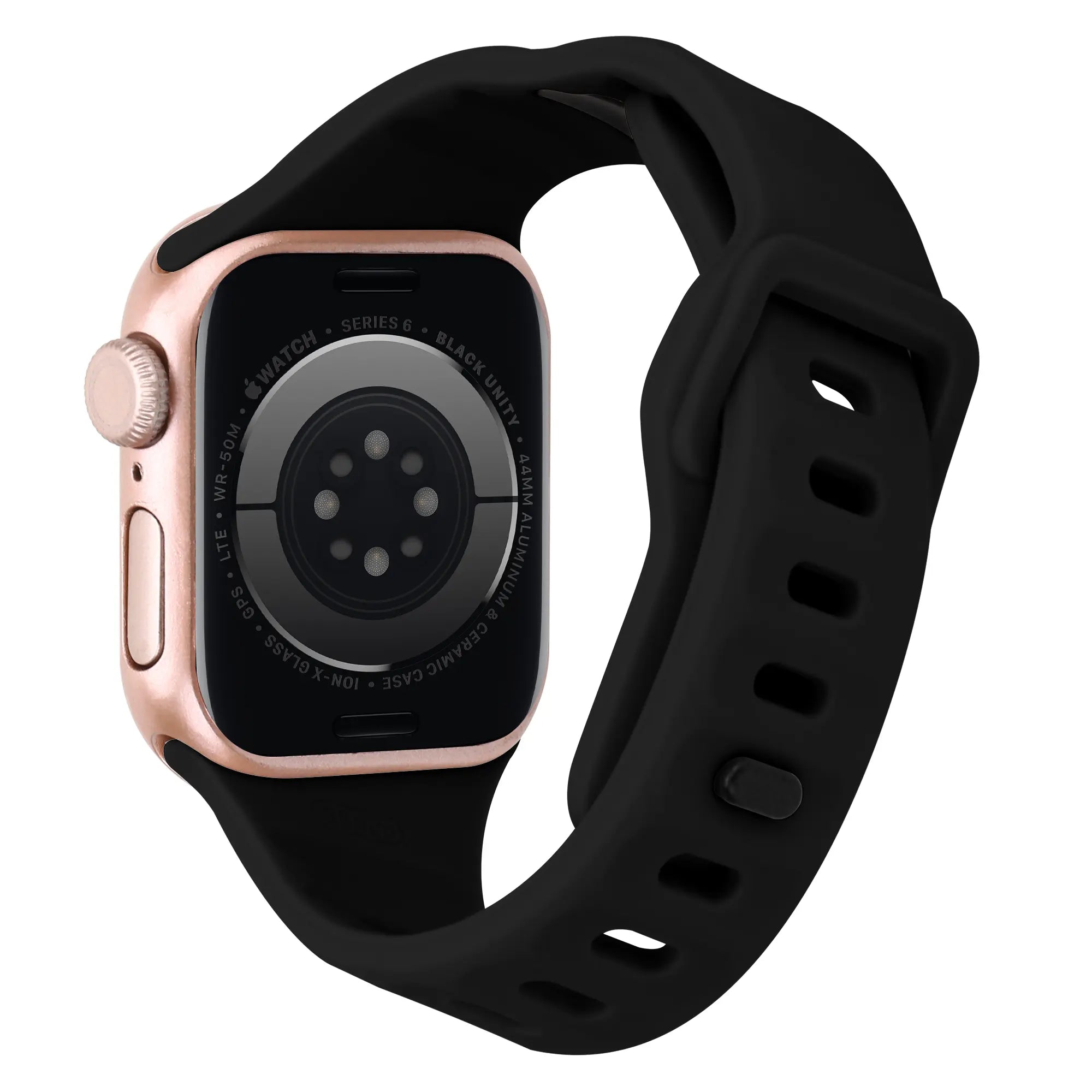 Bracelet sport tilted Apple Watch (noir)