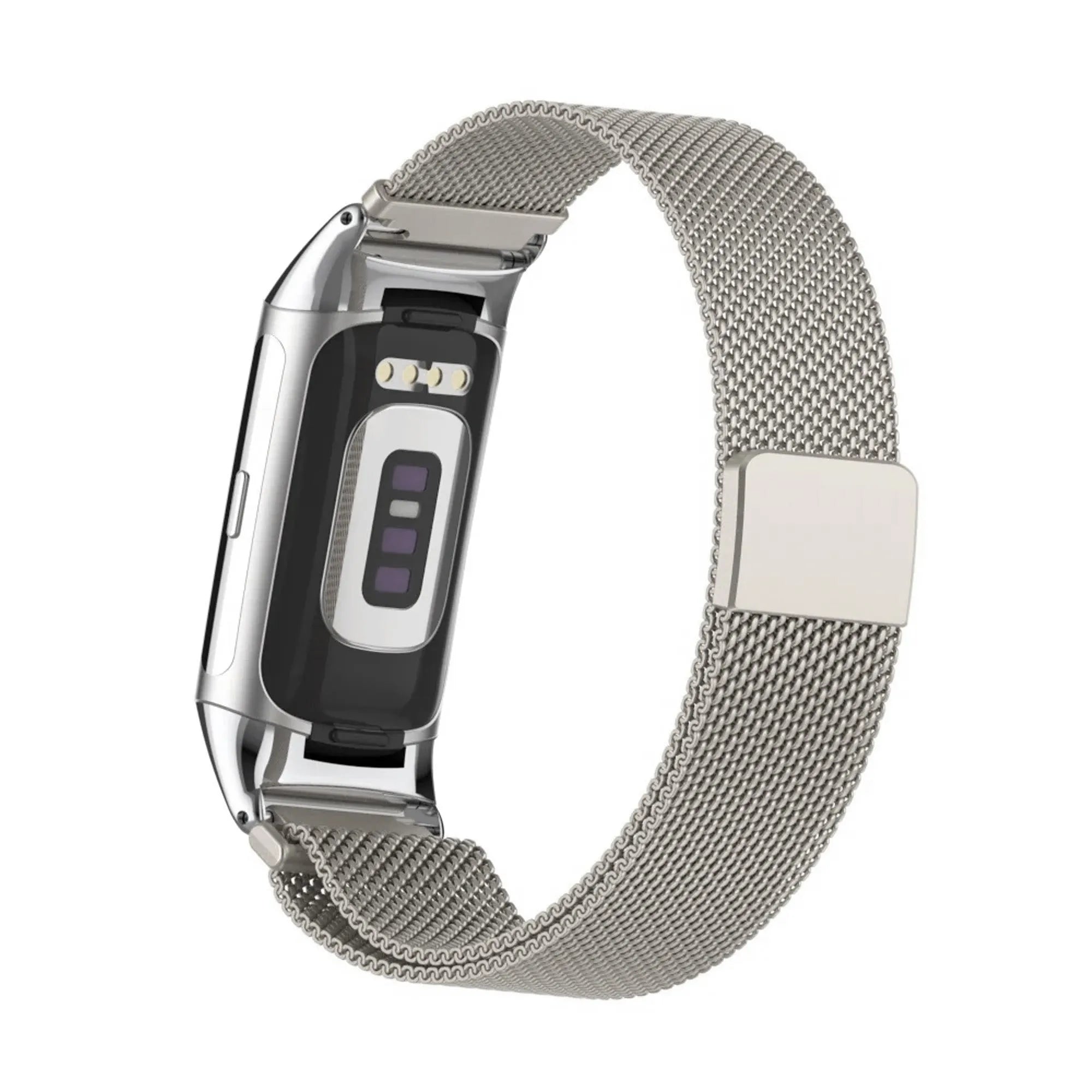 Bracelet Milanais Fitbit Charge 5 (lumiere stellaire)
