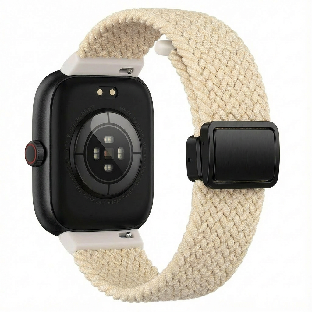 Bracelet tissée avec D-Buckle Xiaomi Smart Band 9 Pro (lumière stellaire)
