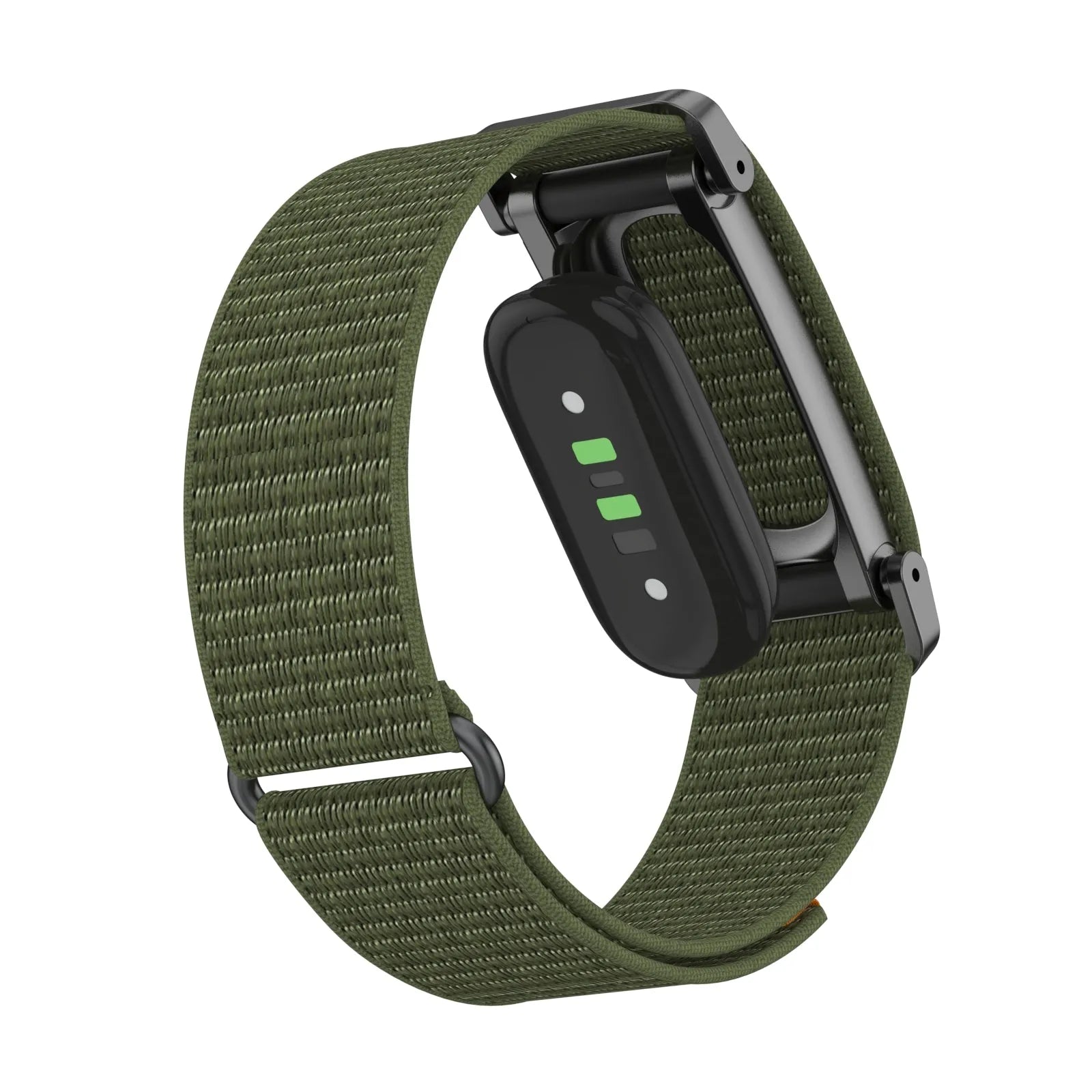 Bracelet nylon avec cadre Fitbit Air (vert militaire)