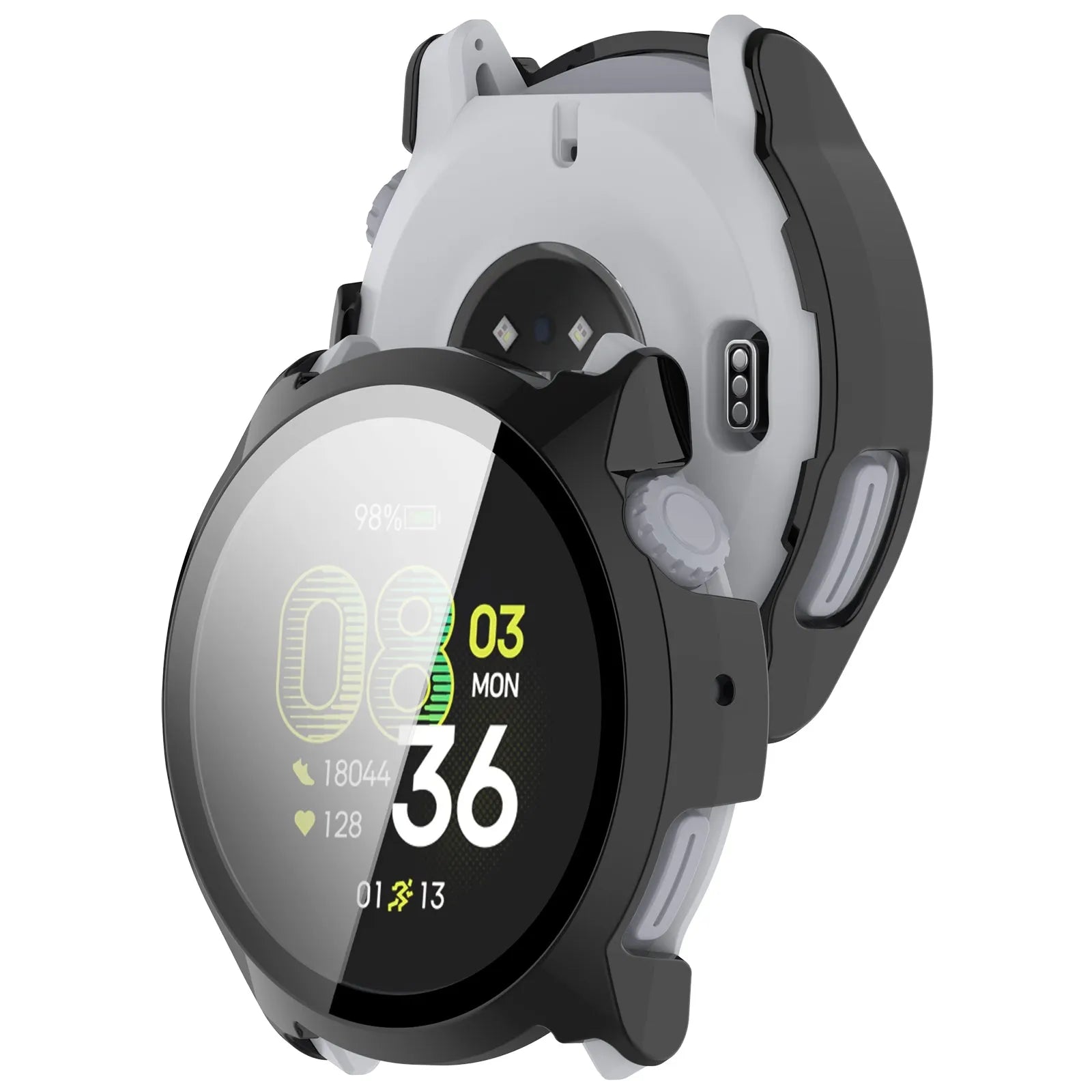 Coque en verre Coros Pace 4 PC (noir)