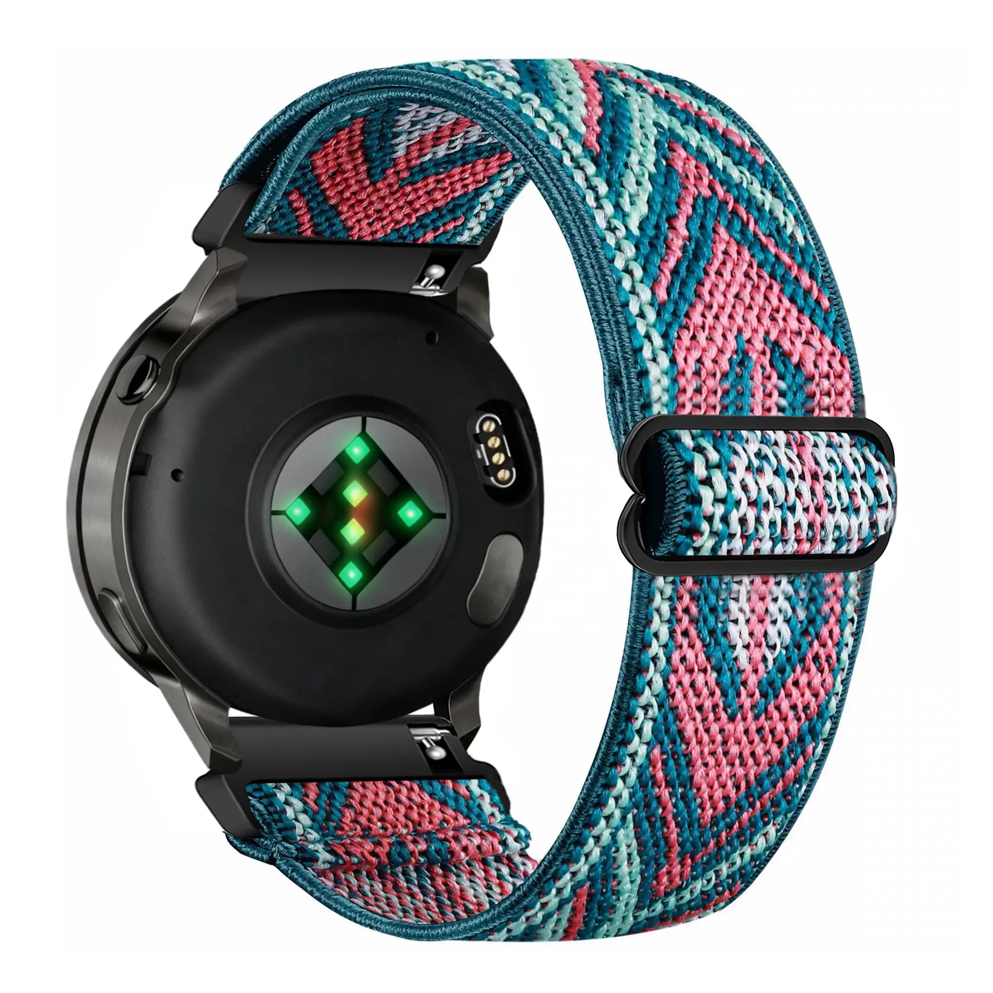 Bandz Bracelet nylon élastique Garmin Venu 3s (mélange de bleu)