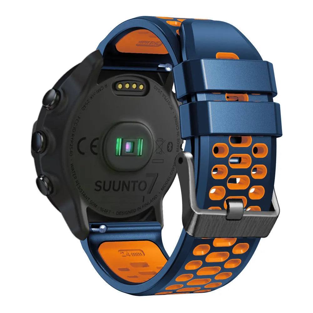 Coros Nomad Sport Buckle Strap (Blue/Orange)