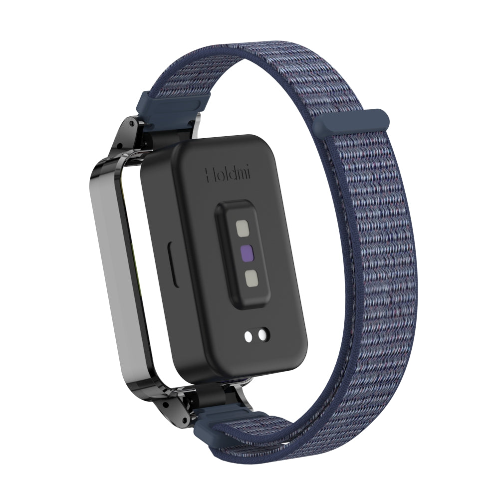 Bracelet nylon Xiaomi Smart Band 9 Active (bleu foncé)