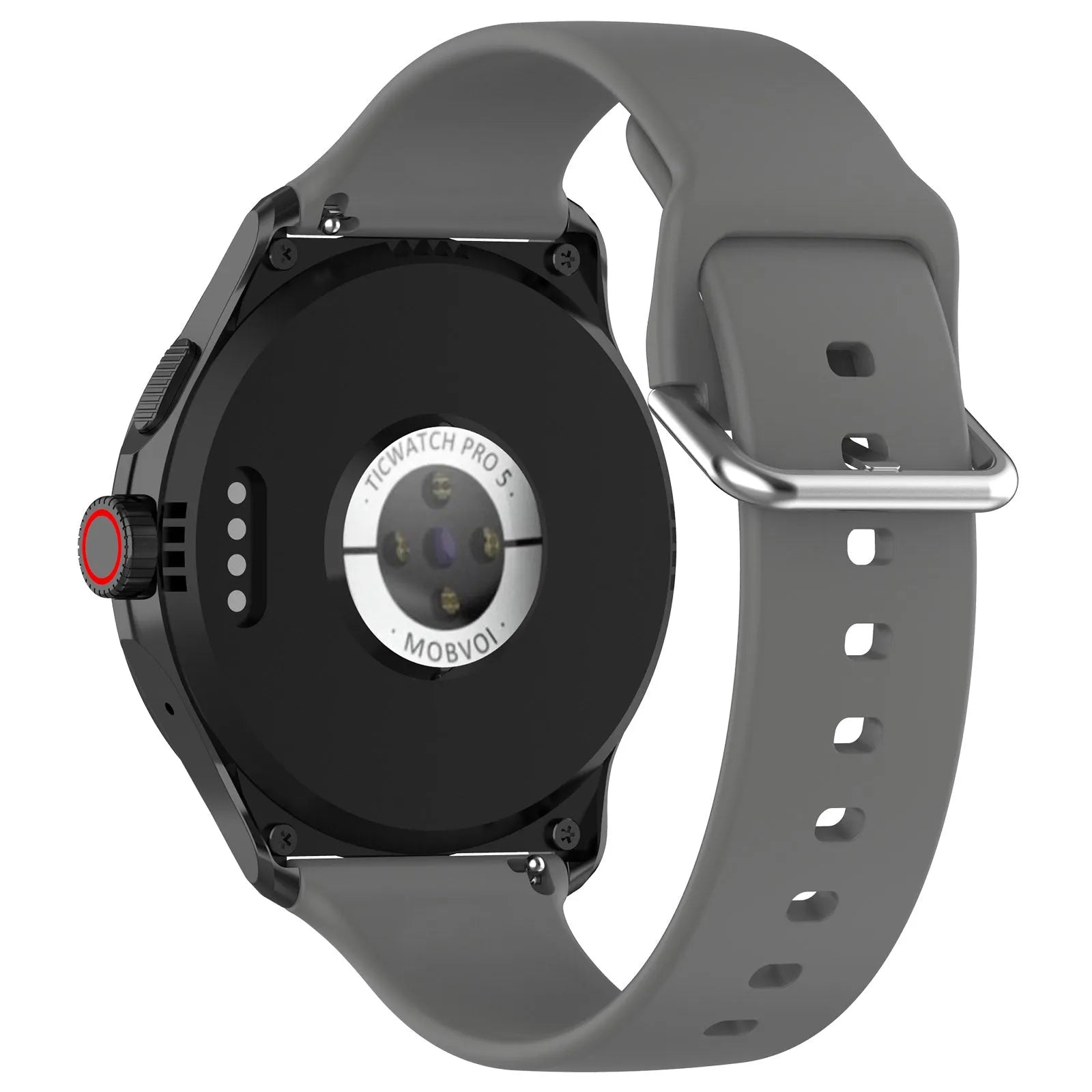 Coros Apex 4 - 46mm Silicone Buckle Strap (Dark Grey)