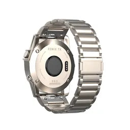 Bracelet titane magnétique Garmin Instinct 3 - 50mm (titane)