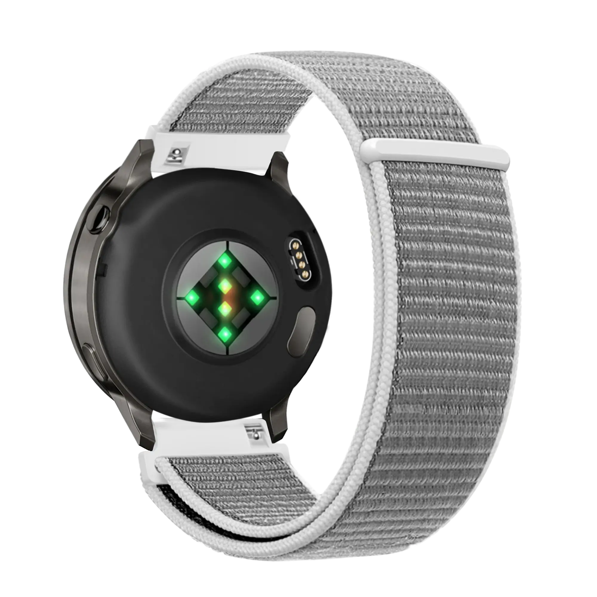 Bandz Bracelet nylon à boucle Garmin Venu 2s (gris)