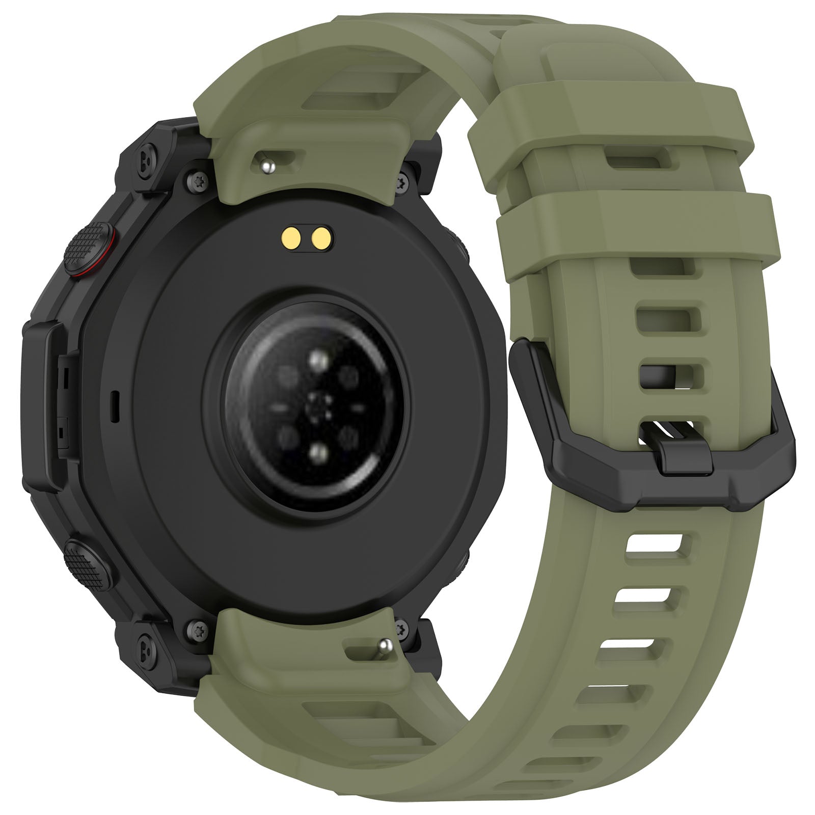 Bracelet silicone Amazfit T-Rex 3 Pro - 48mm (vert foncé)