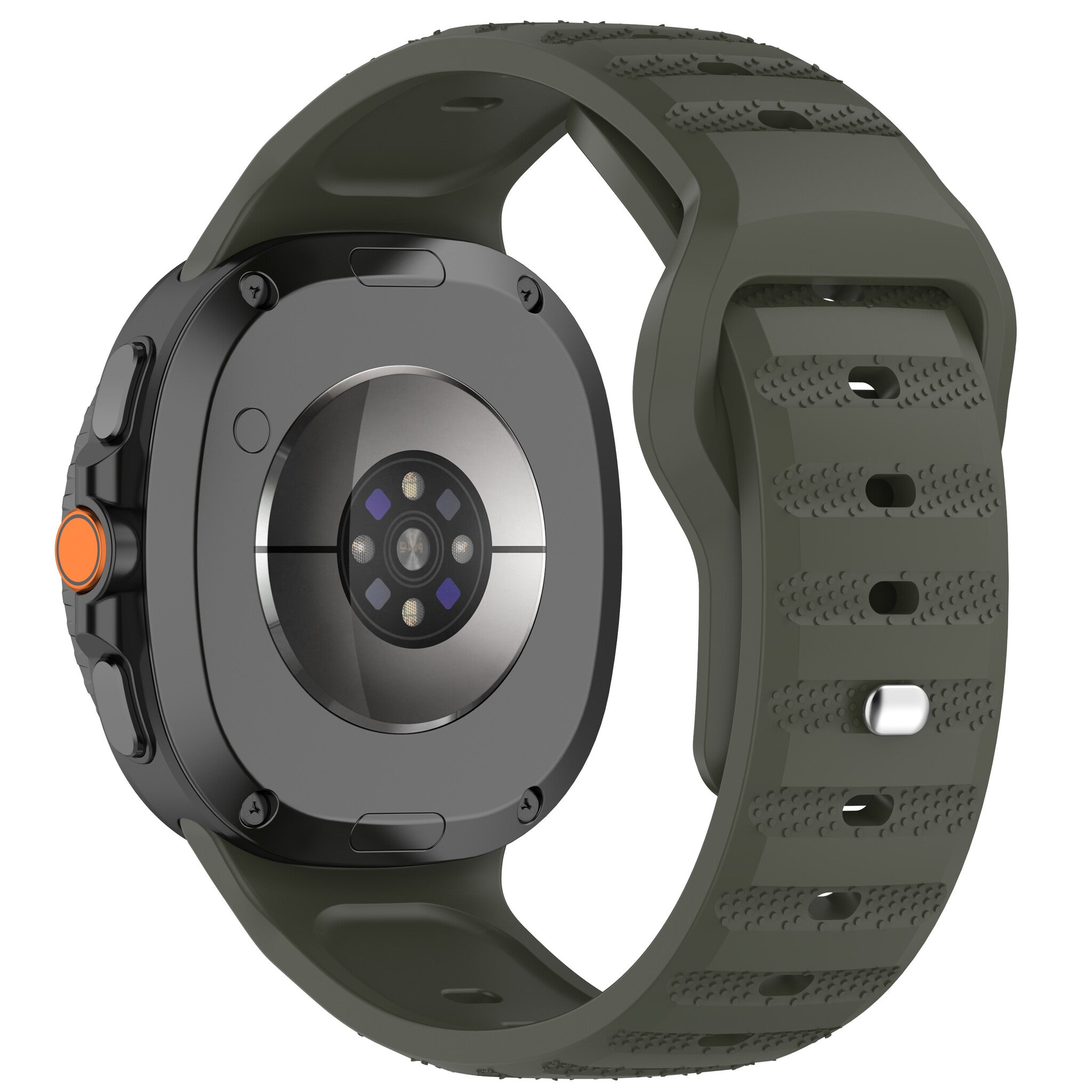 Bracelet silicone Outdoor Samsung Galaxy Watch 8 - 40mm (vert foncé)