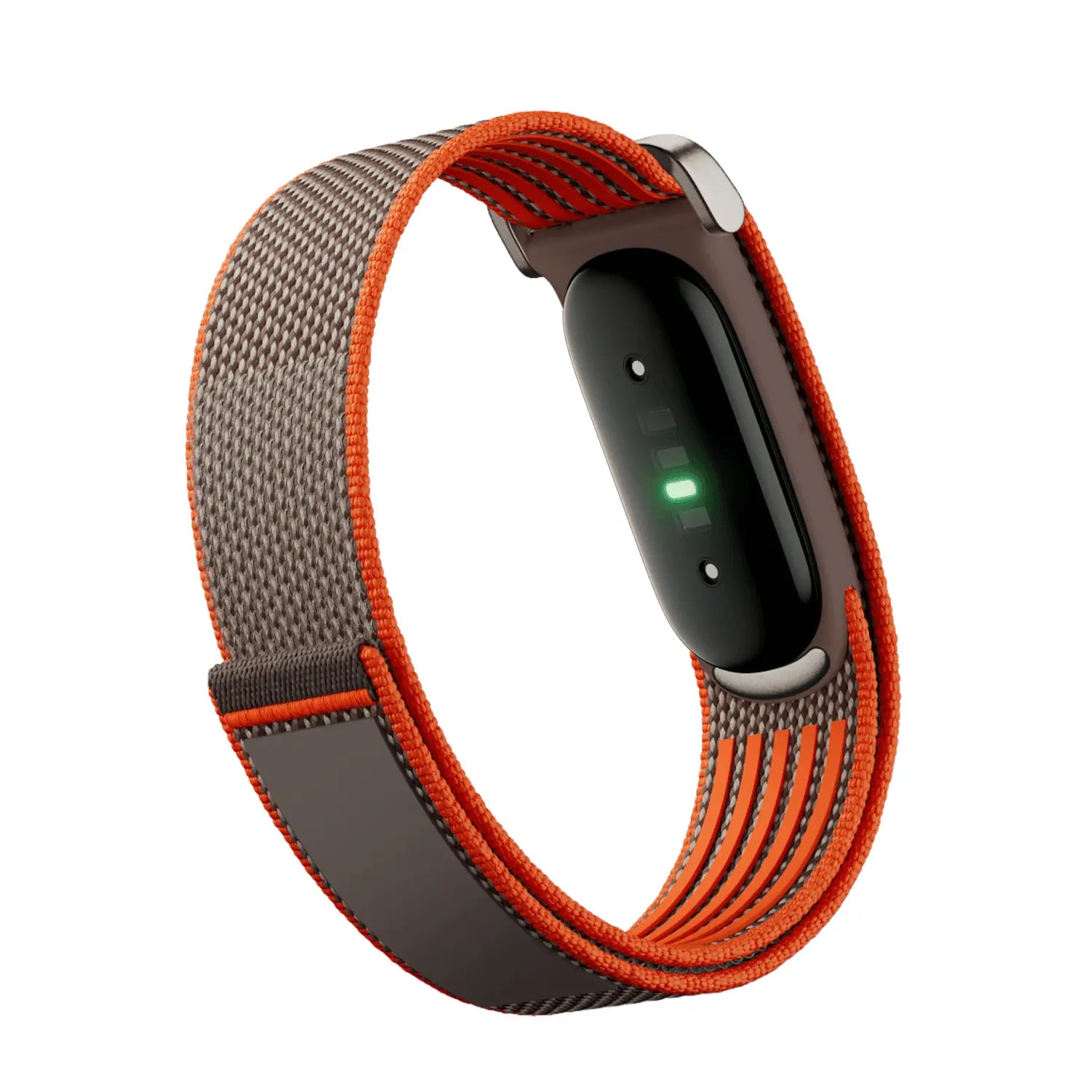 Bracelet nylon classique Fitbit Air (gris/orange)