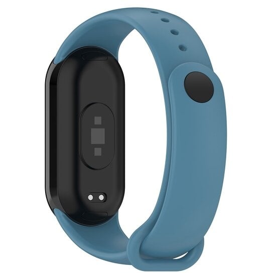 Bracelet silicone Xiaomi Smart Band 8 (grisbleu)