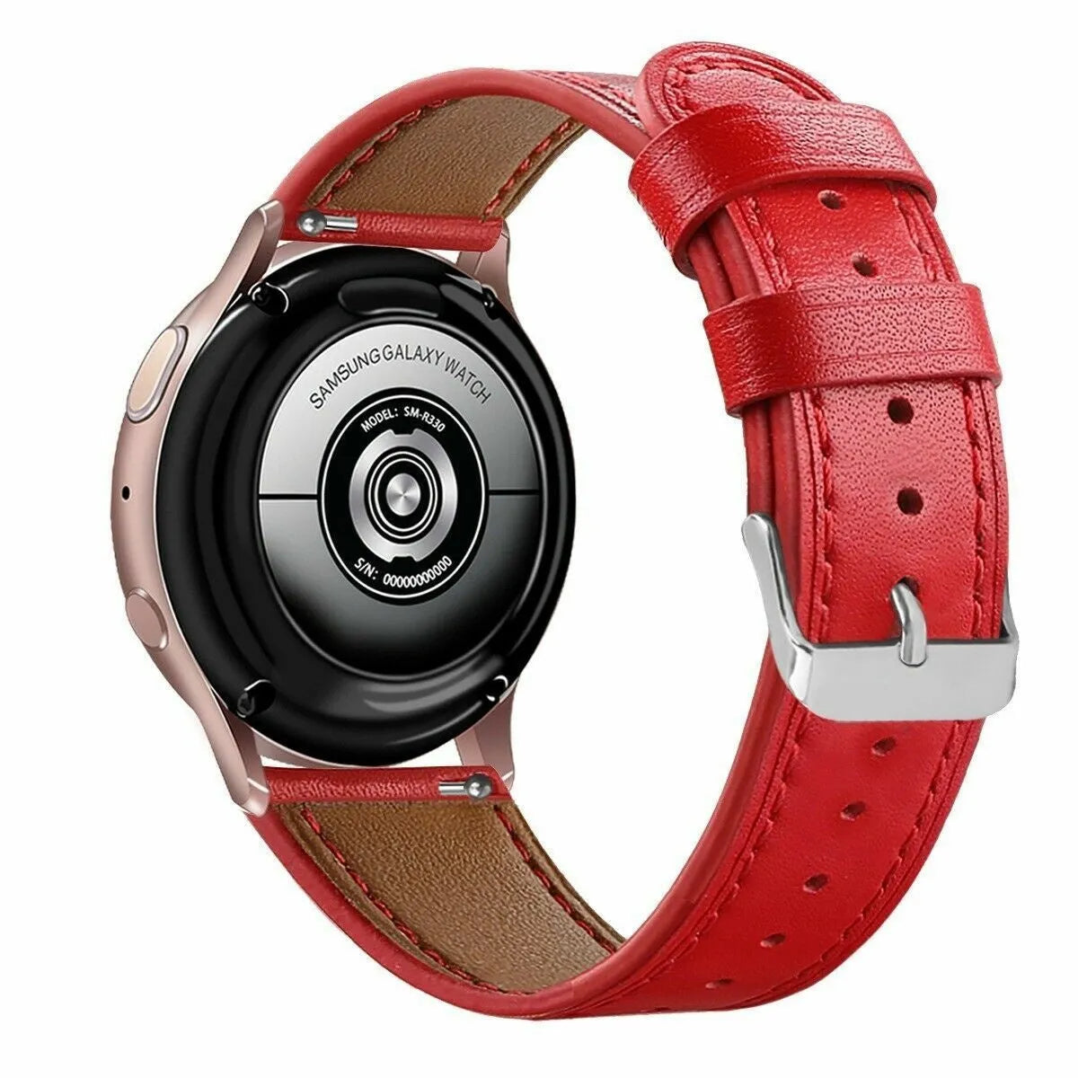 Bracelet cuir moderne Coros Apex 42mm (rouge)