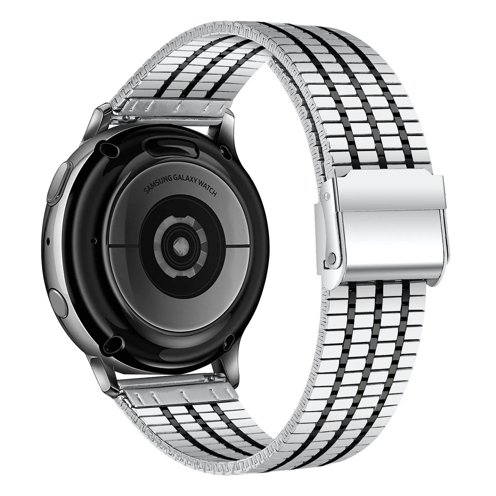 Bracelet acier fine Polar Vantage V3 (argent/noir)