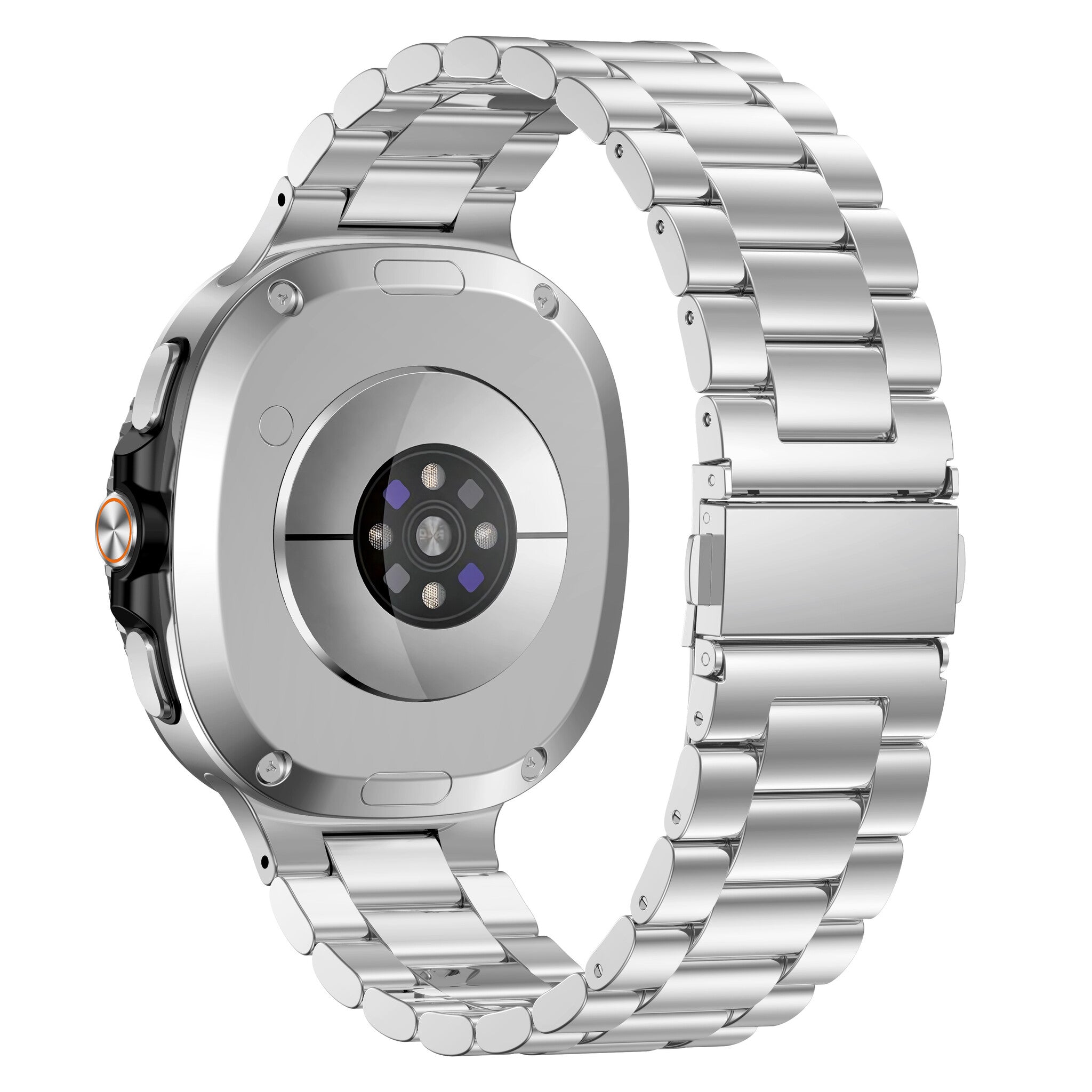 Bracelet acier Samsung Galaxy Watch 9 - 44mm (argent)