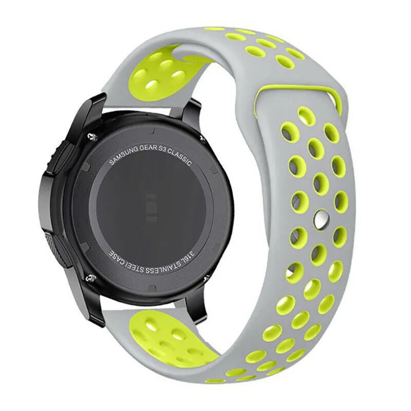 Coros Pace 3 Sport Strap (Grey/Yellow)