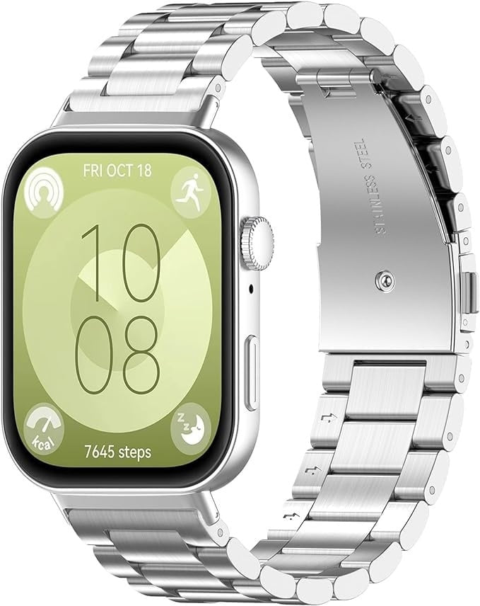 Bracelet acier Huawei Watch Fit 5 (argent)