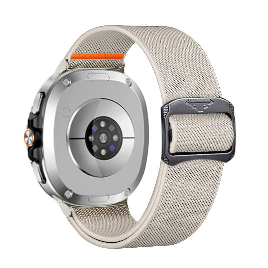 Bracelet elastique Samsung Galaxy Watch 8 - 44mm (lumière stellaire)