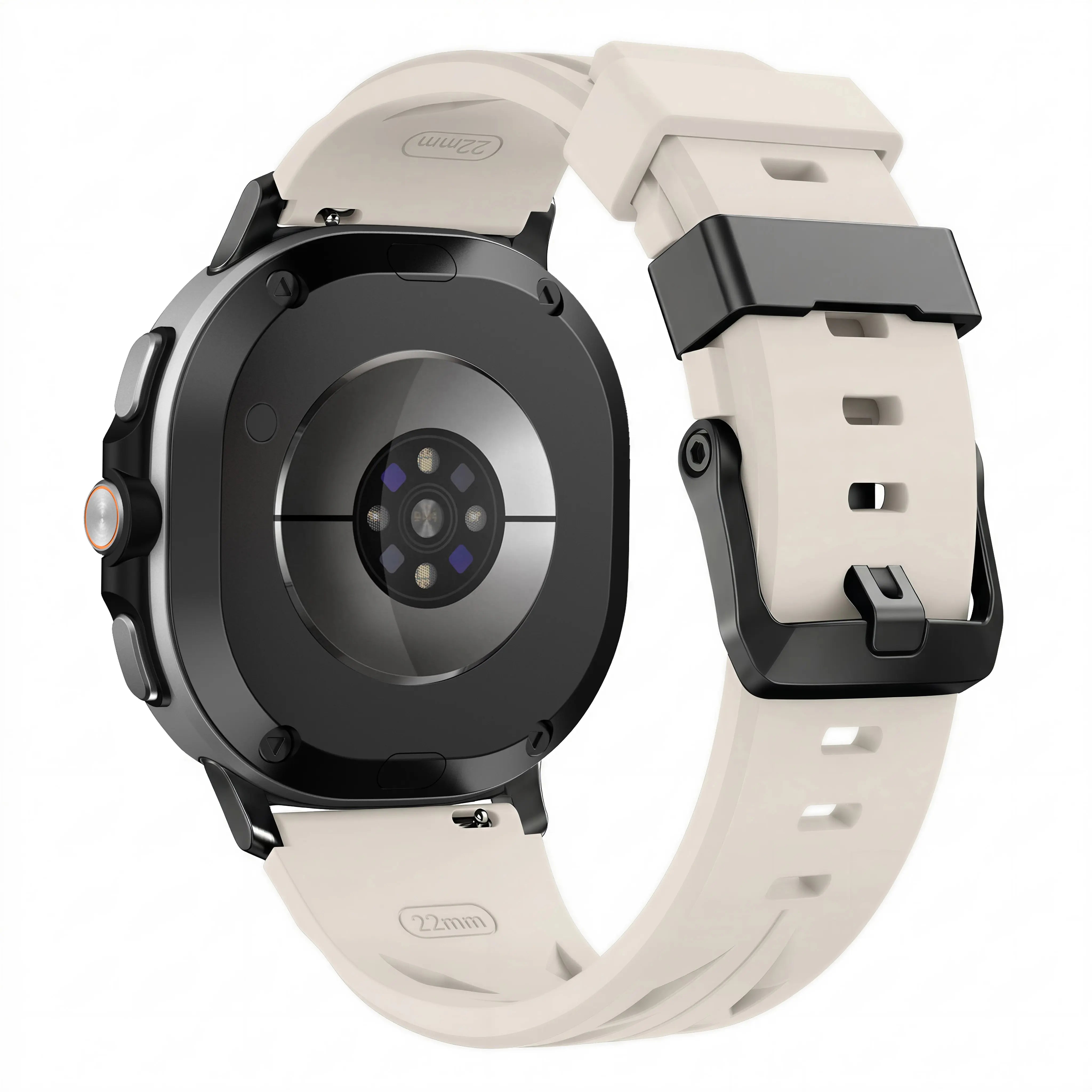 Samsung Galaxy Watch 9 - 40mm Race Silicone Strap (Starlight)
