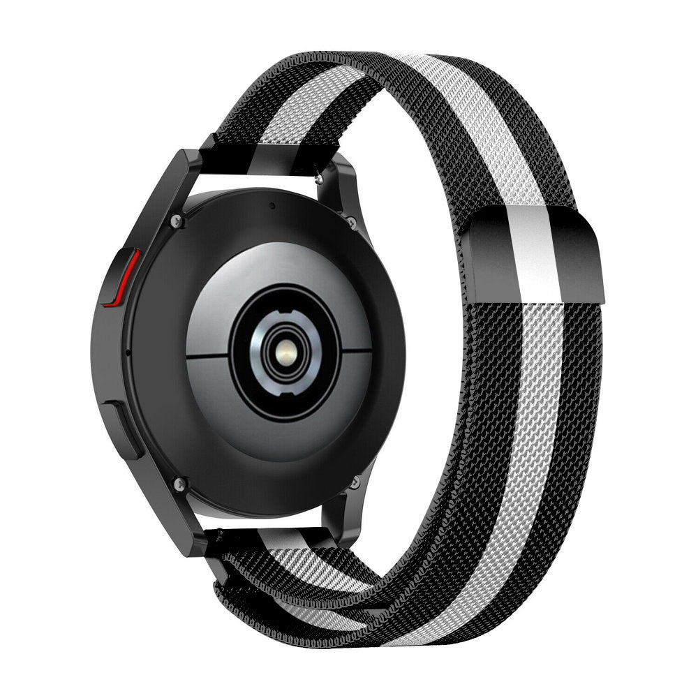 Bracelet milanais Samsung Gear S3 (noir/blanc)