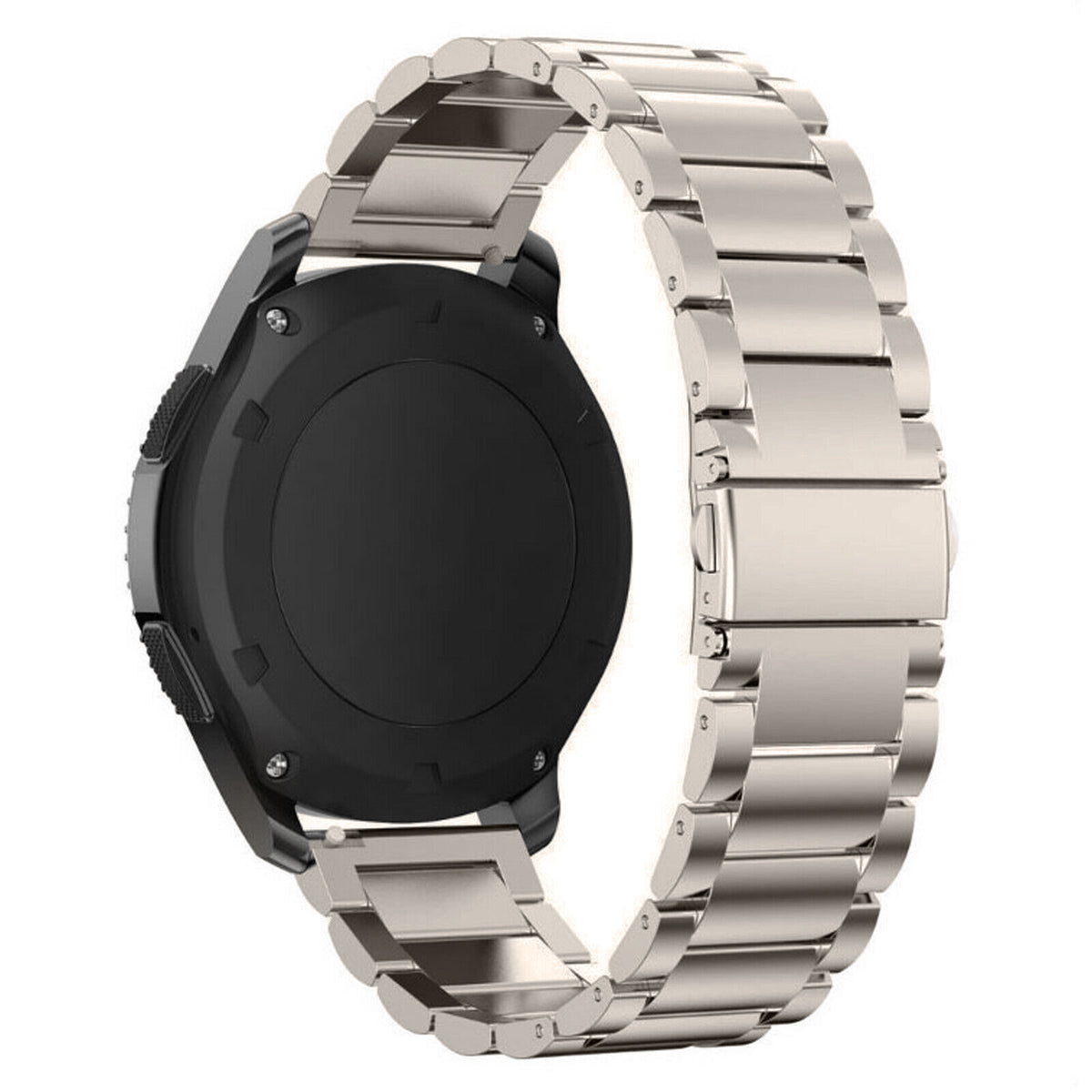 Titanium Strap, on a watch, 3/4 rear view