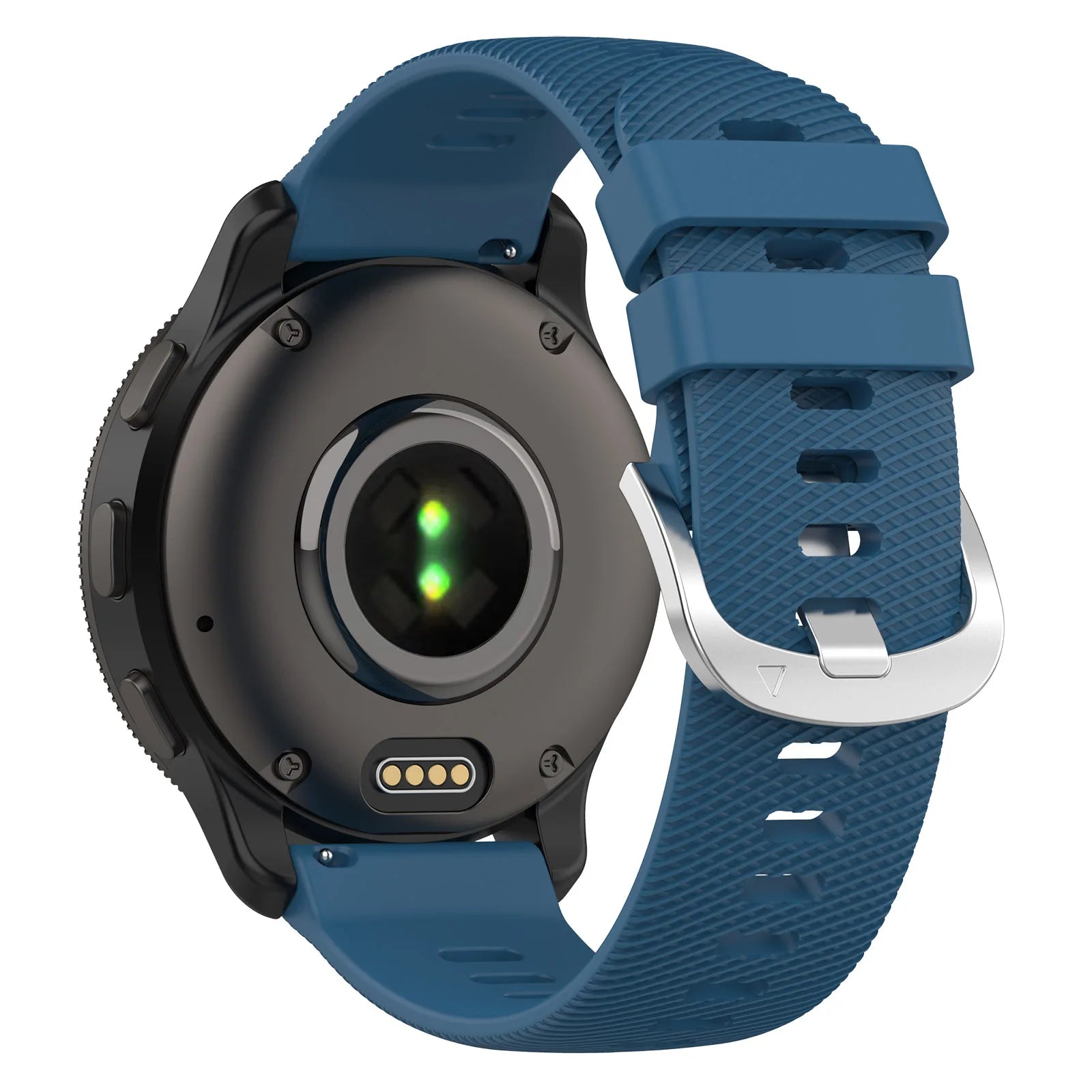 Bracelet silicone Garmin Vivomove Trend (bleu)