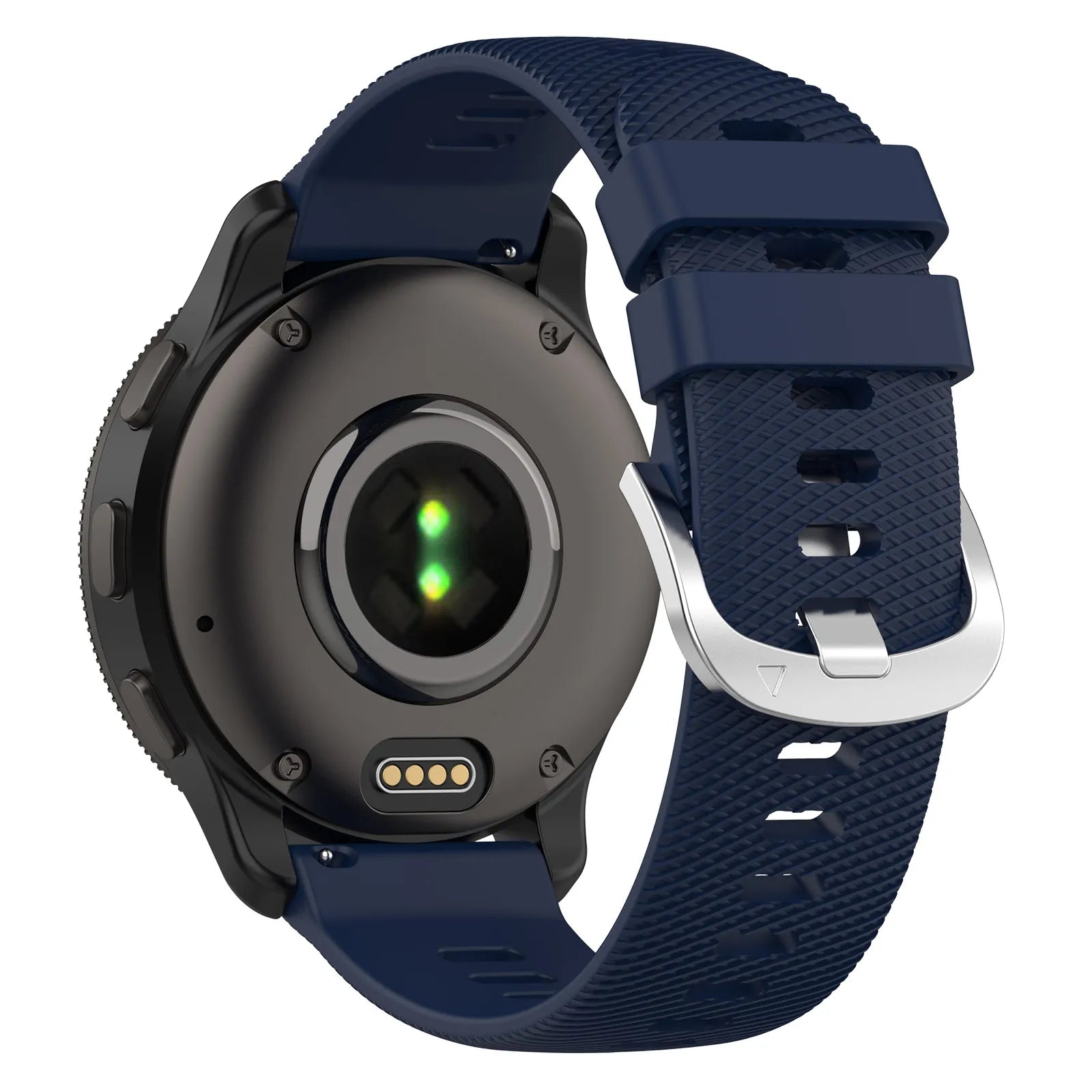 Bracelet silicone Garmin Vivomove Trend (bleu foncé)