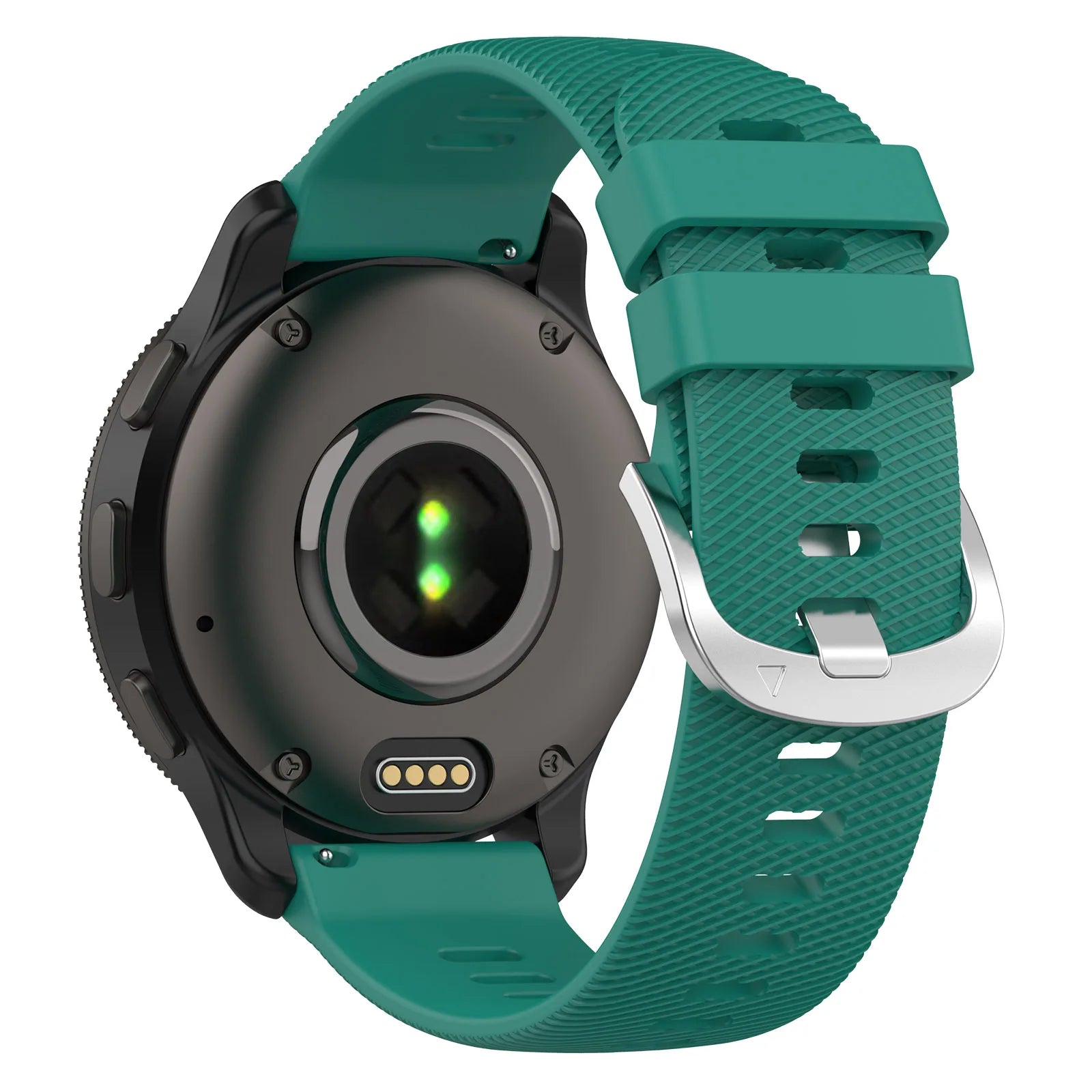 Bracelet silicone Garmin Vivomove Trend (vert sapin)
