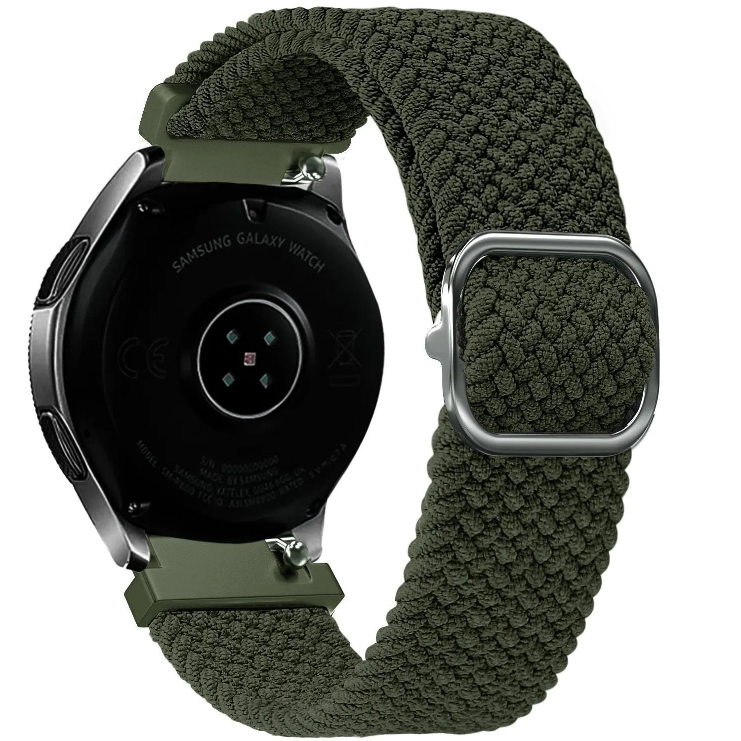 Suunto 9 Peak Pro Adjustable Braided Strap (Green)