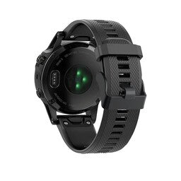 Bracelet silicone Garmin Instinct E - 45mm (noir)