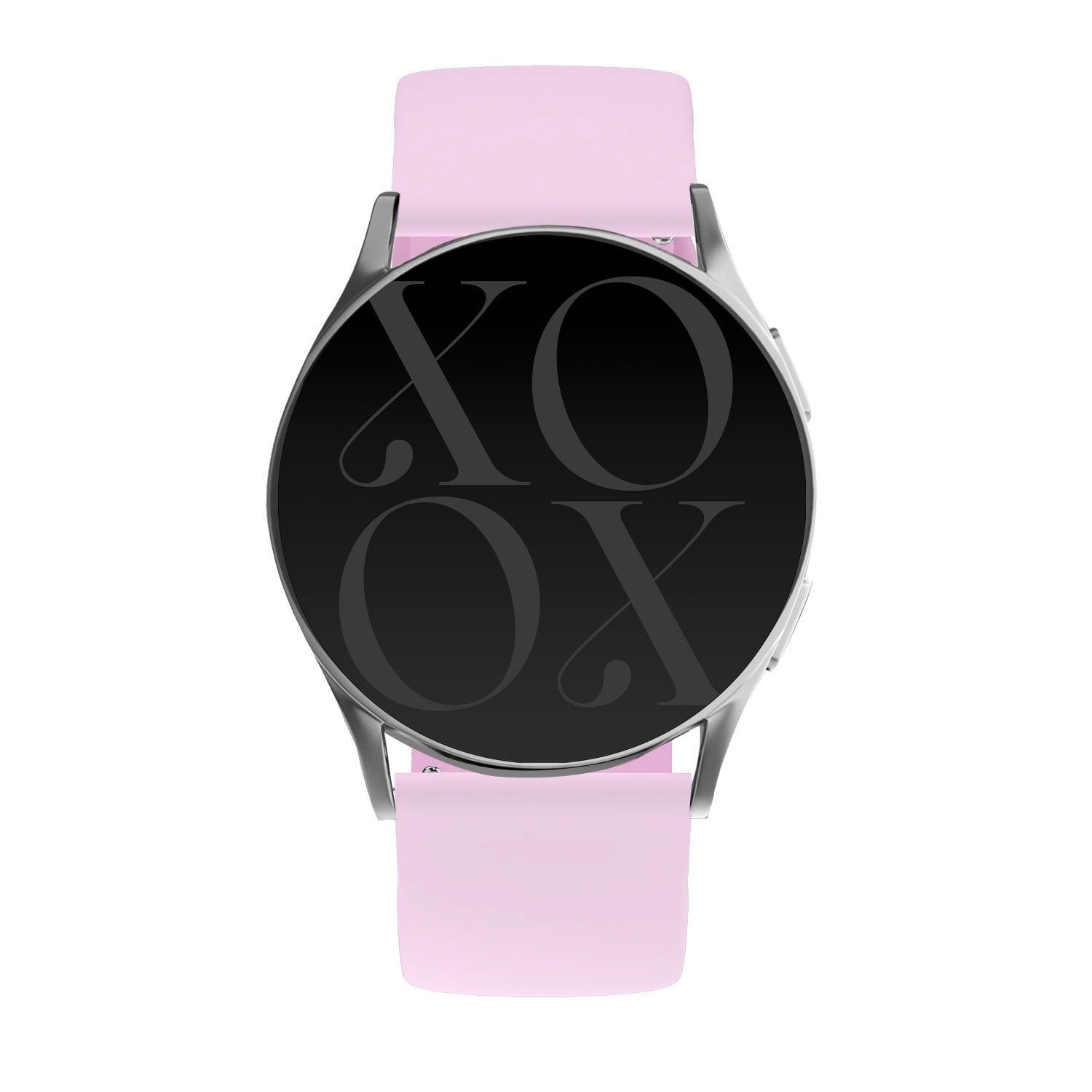 Bracelet silicone xoxo Wildhearts Samsung Galaxy Watch 4 Classic 46mm (rose vif)