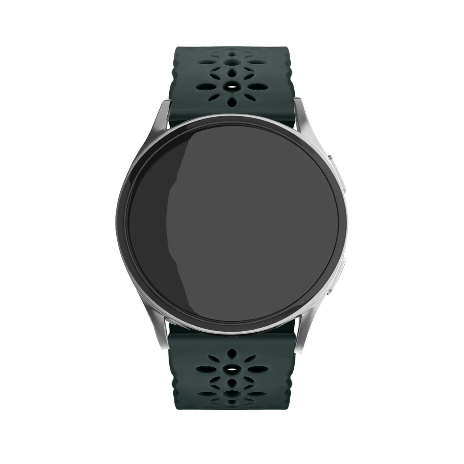 Bracelet de silicone avec relief Amazfit Bip U (Pro) (vert sapin)