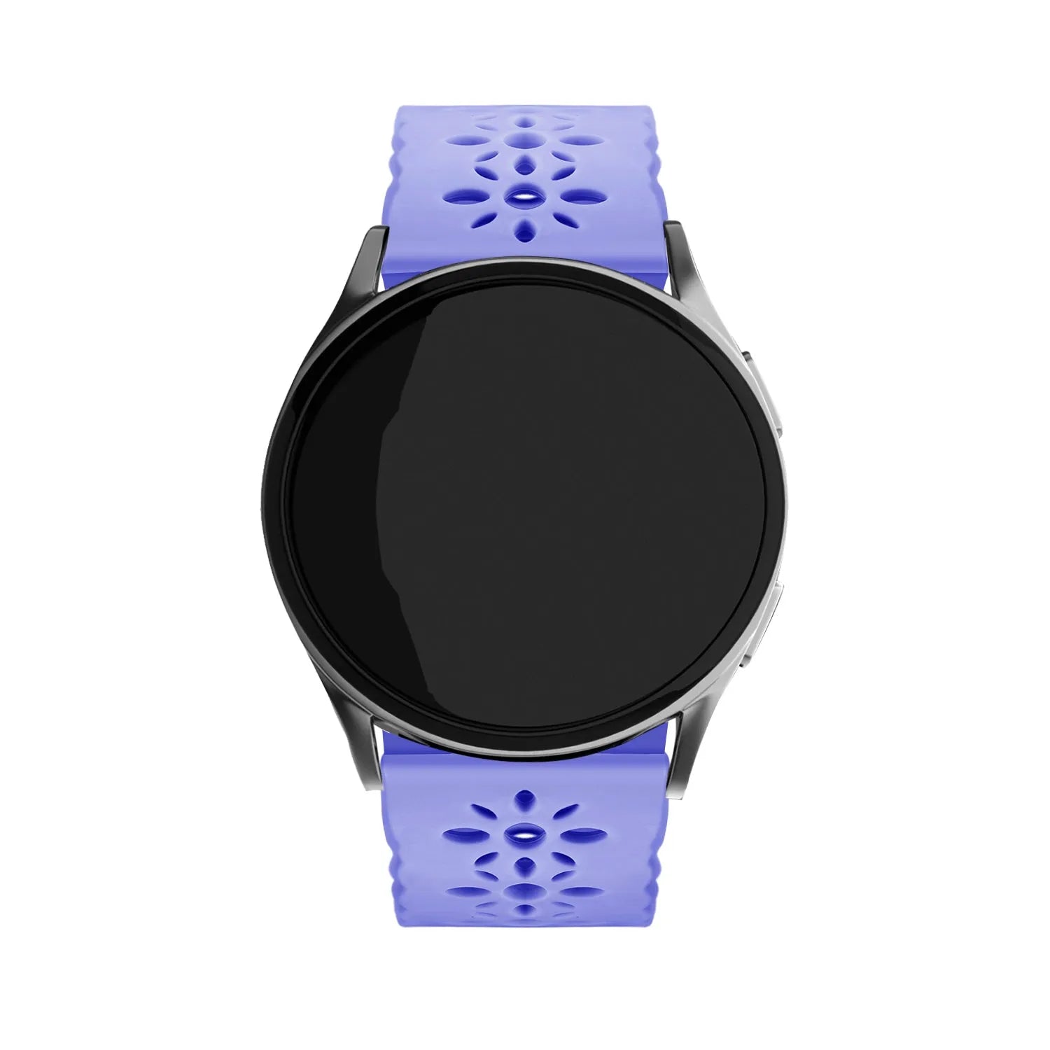 Bracelet de silicone avec relief Amazfit GTR Mini (lila)