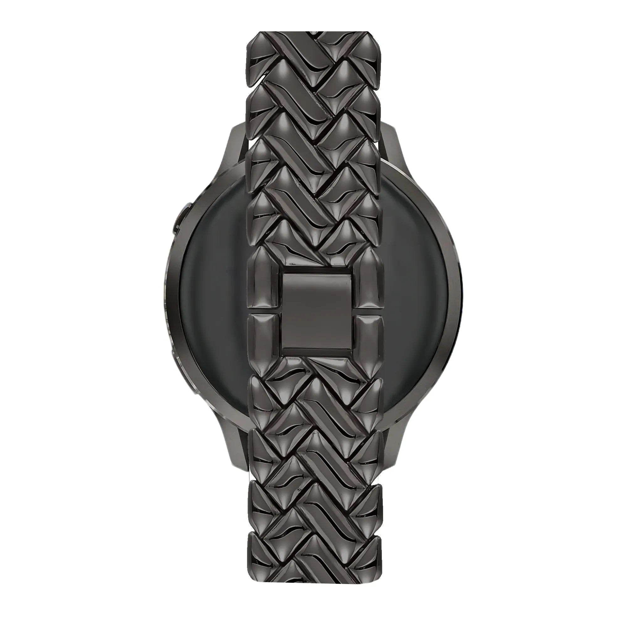 Bandz Bracelet metal 'V-Type' Fossil Gen 6 - 42mm (noir)