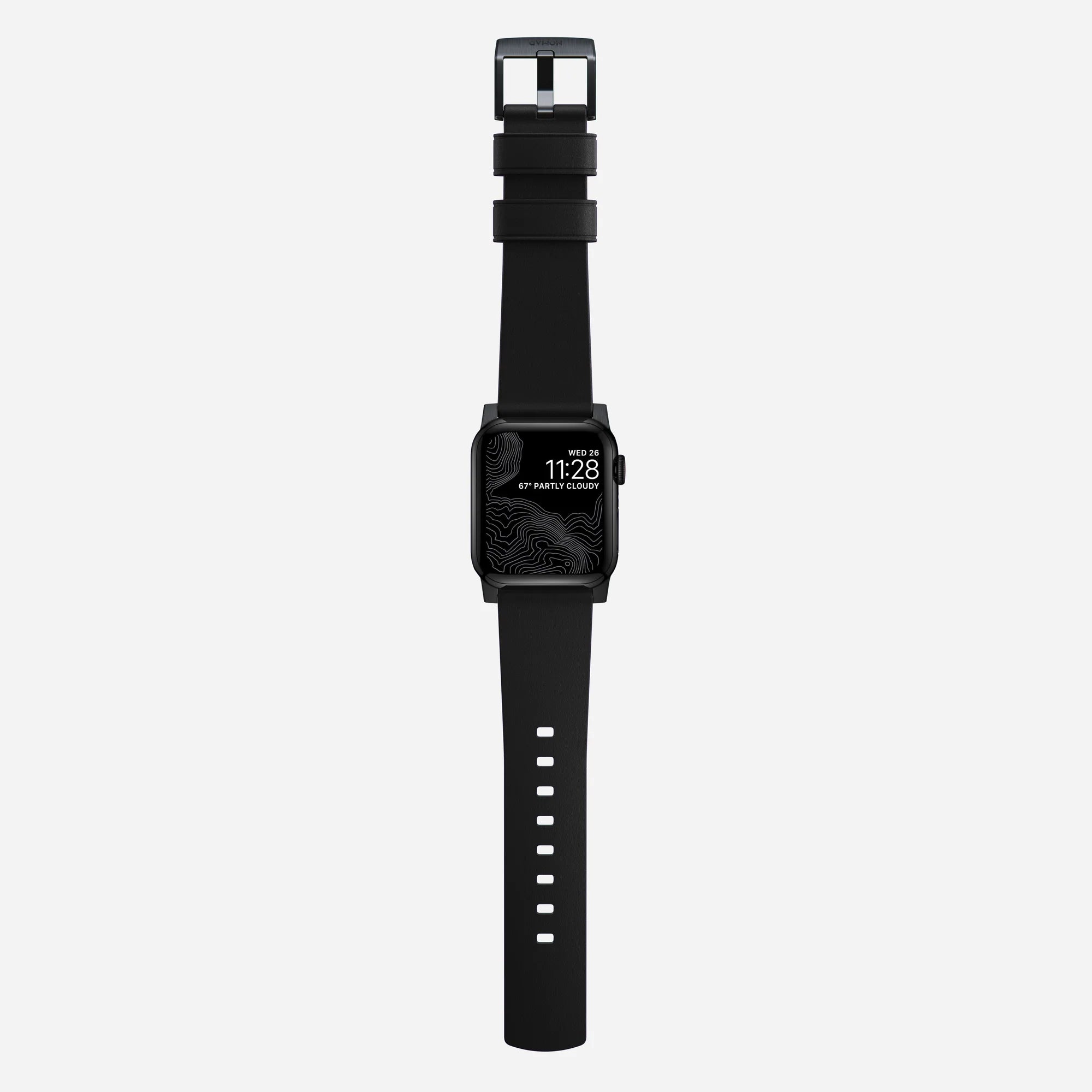 Nomad Bracelet hibrida Apple Watch Active Pro (noir)