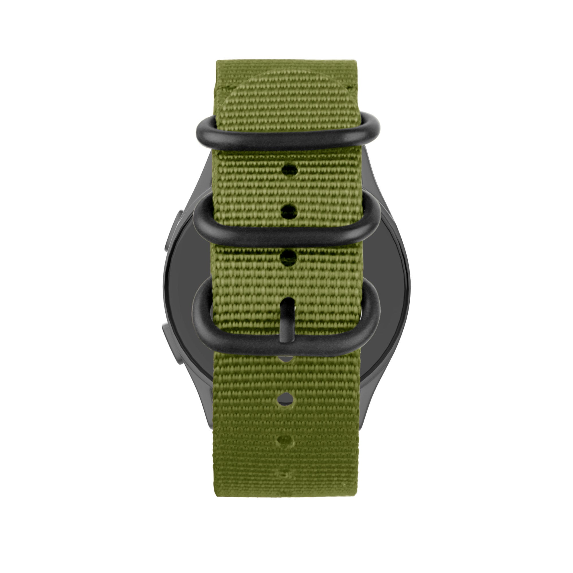 Bandz Huawei Watch GT 6 - 46mm Nylon Strap with Buckle (Green)