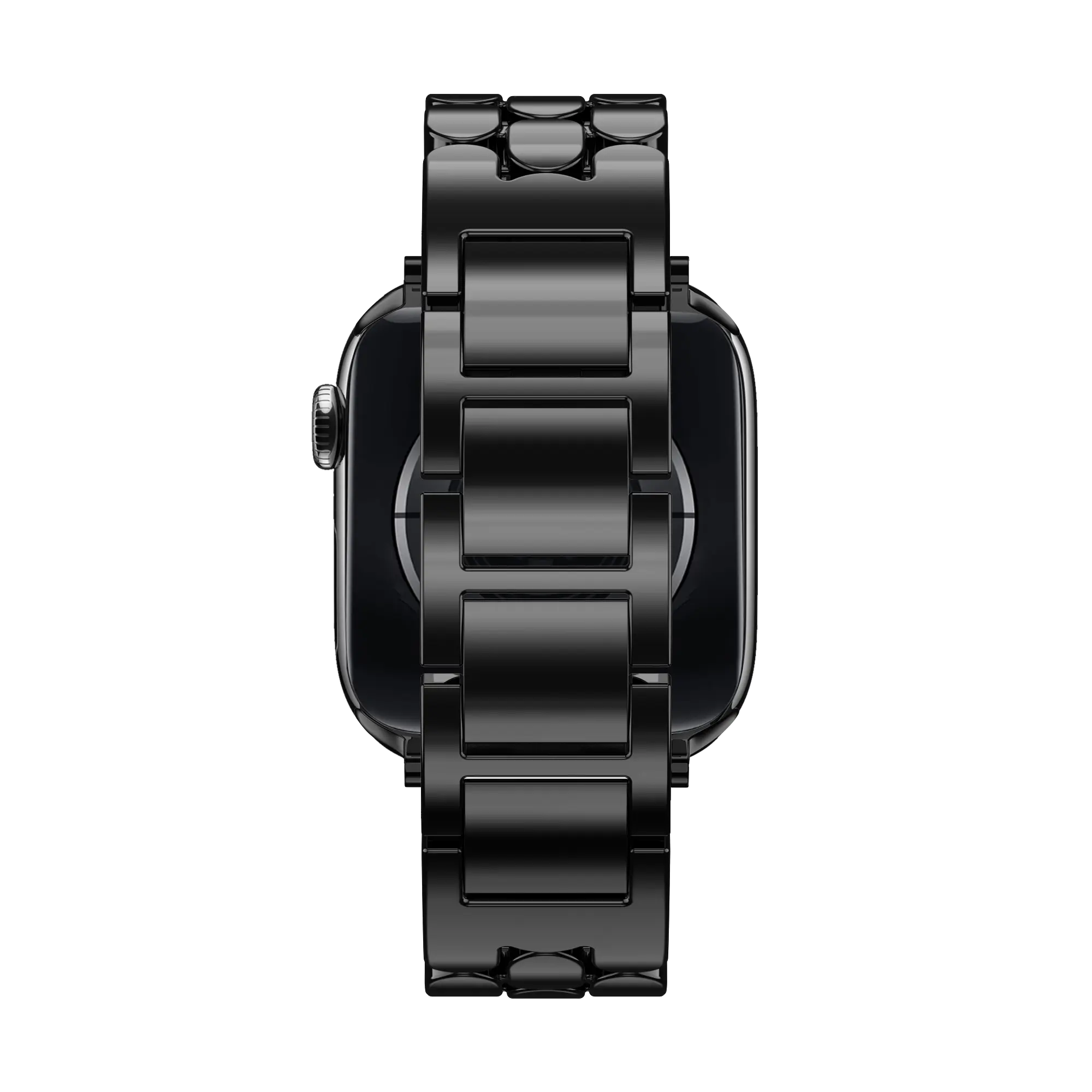 Bandz Bracelet acier 'Oval' Apple Watch (noir)