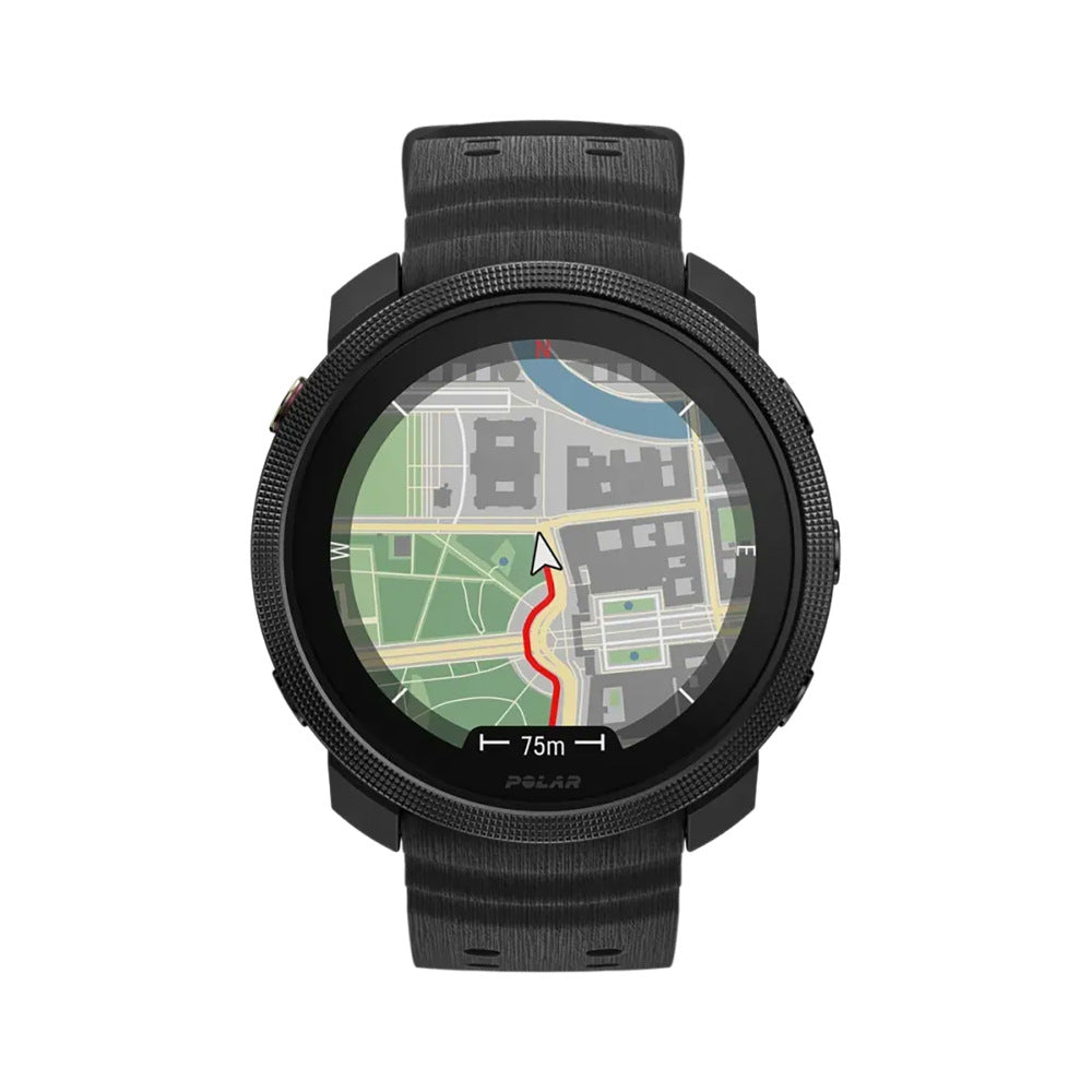 Bracelet silicone grain Polar Grit X2 Pro (noir)