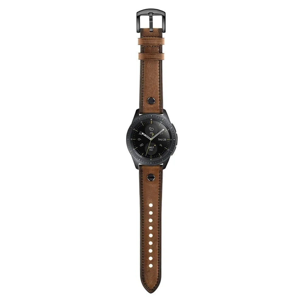 Bracelet cuir avec vis Suunto Race (S) (marron foncé)