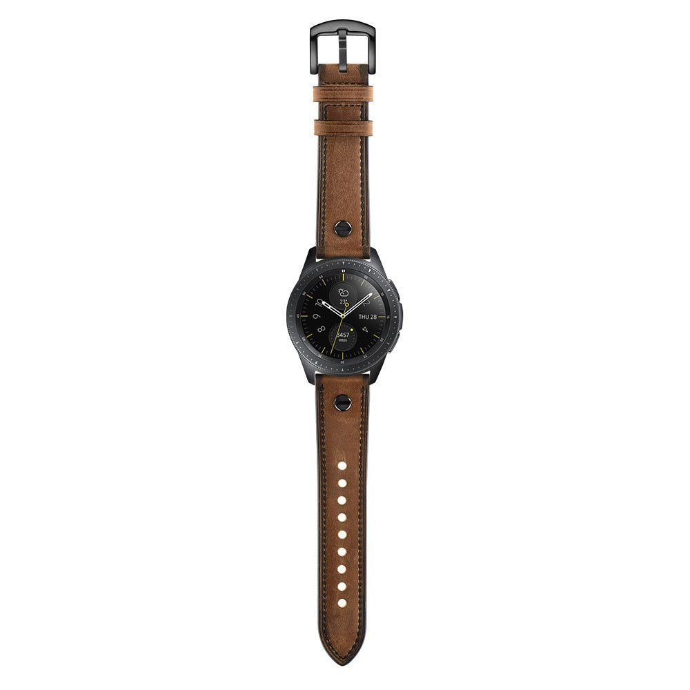 Huawei Watch GT 6 - 46mm Leather Strap with Screw (Dark Brown)