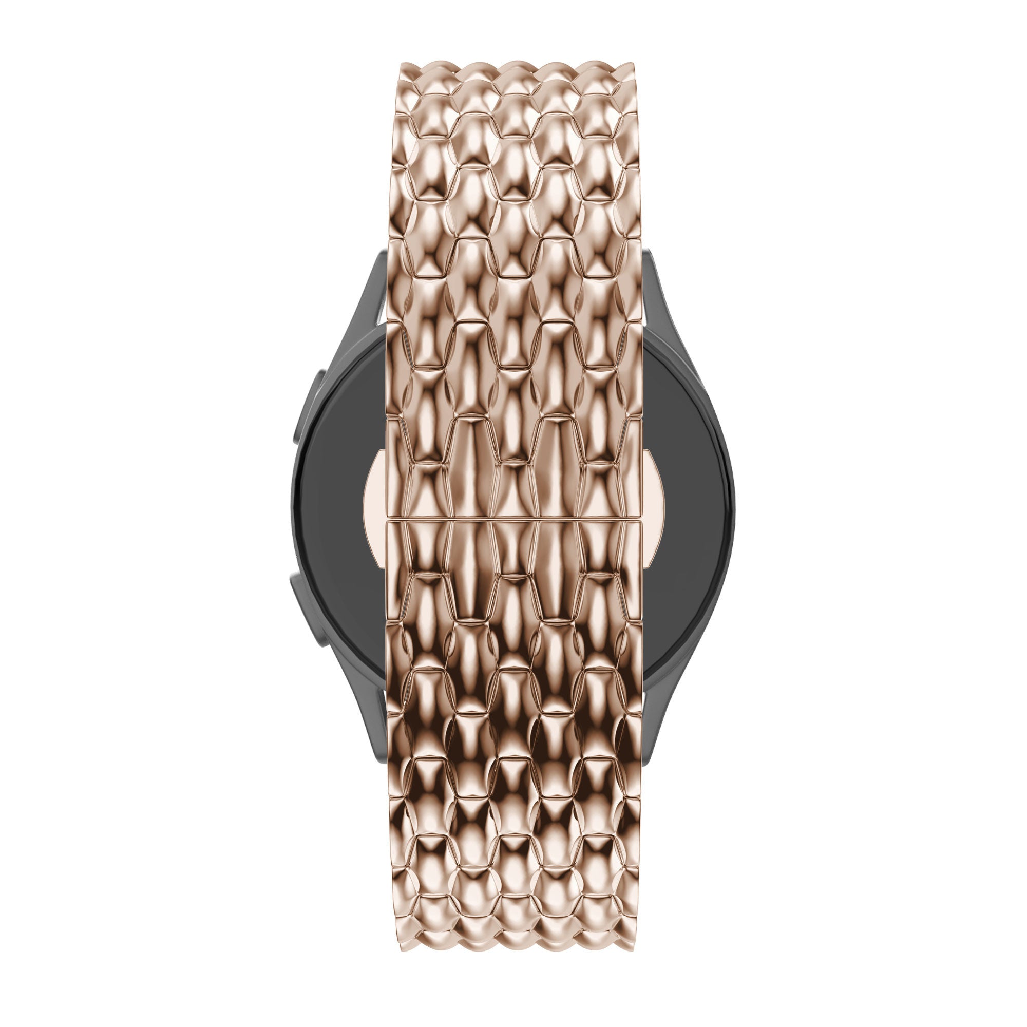 Bandz Bracelet acier 'Dragon' Garmin Approach S44 (rose or)