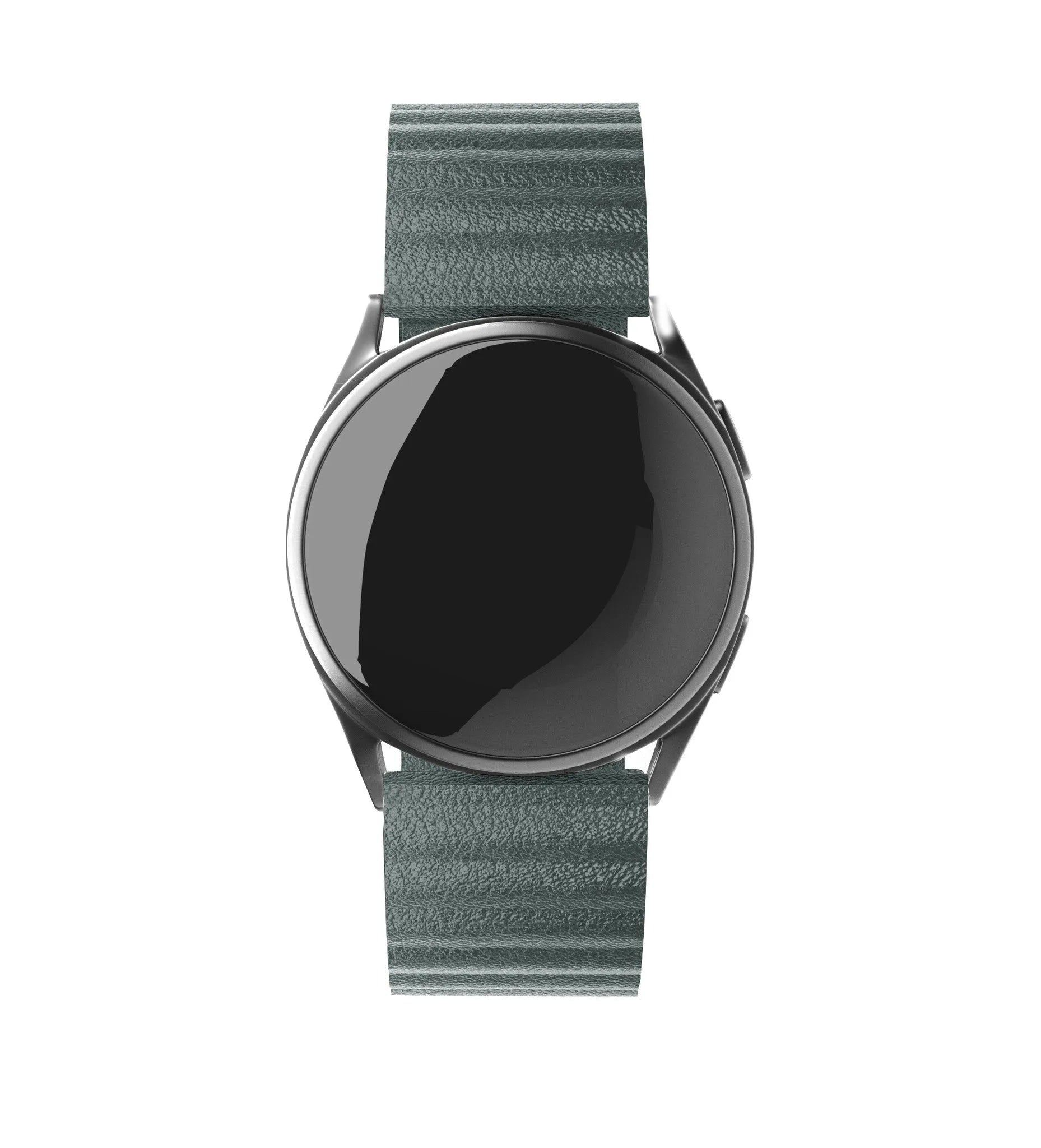 Bracelet cuir Loop Amazfit GTR Mini (vert sapin)