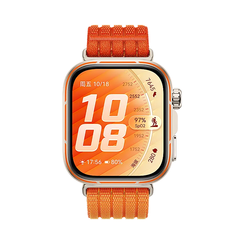 Bracelet nylon ultra fine Huawei Watch Fit 5 Pro (orange)