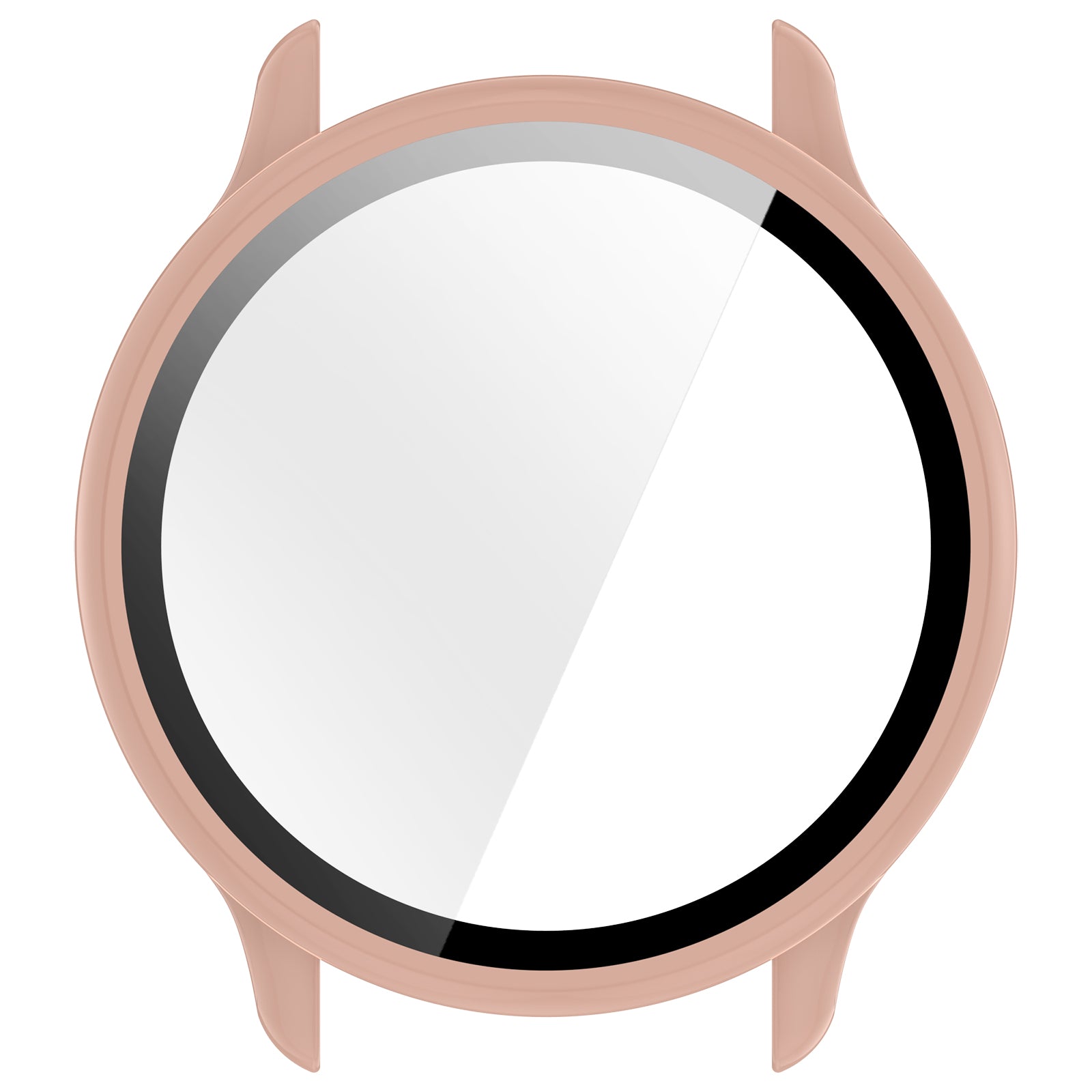 Coque rigide avec verre Garmin Vivoactive 6 (rose)