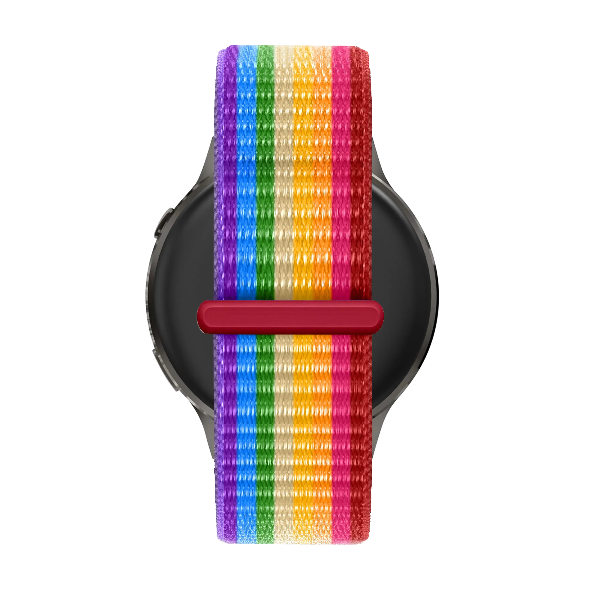Bandz Bracelet nylon Loop Garmin Forerunner 265s (arc-en-ciel)