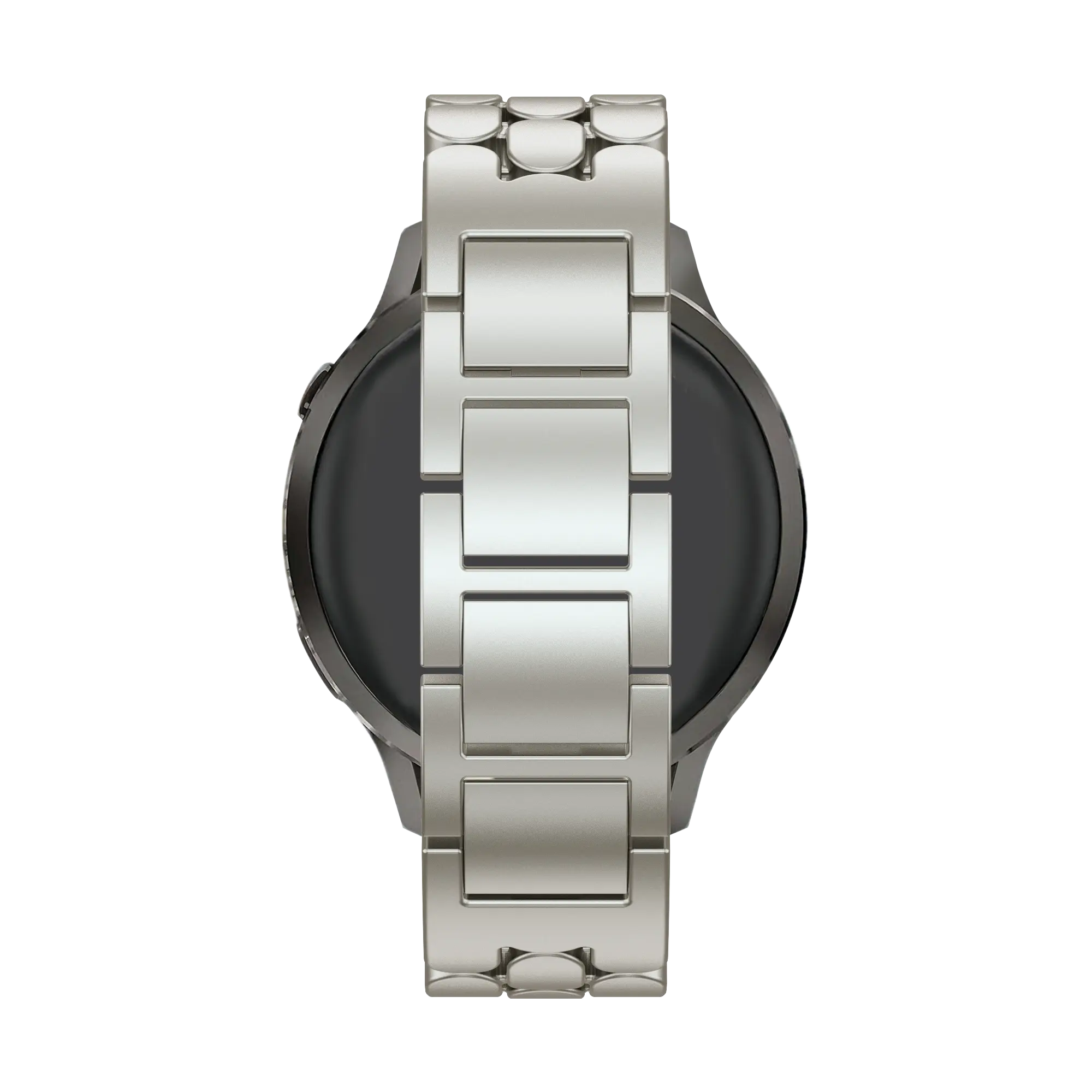 Bandz Bracelet acier 'Oval' Garmin Vivoactive 4s (lumière stellaire)