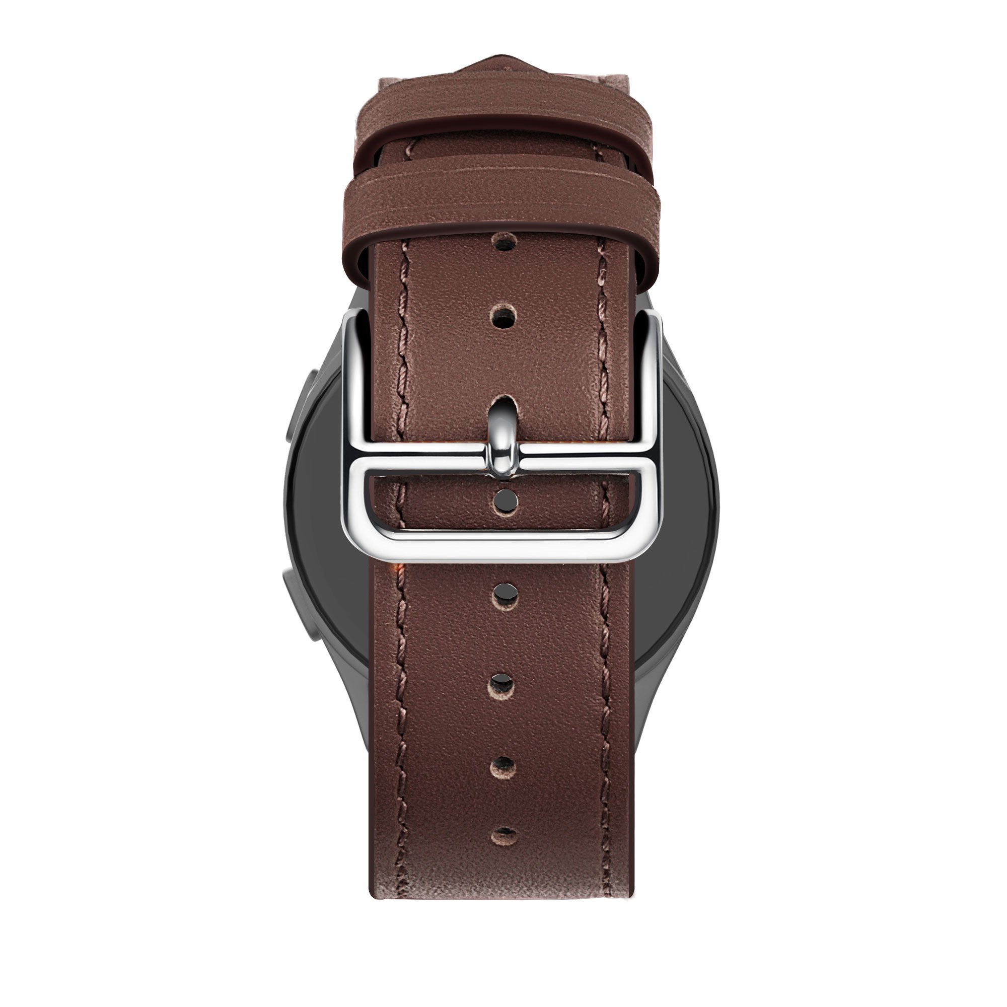 Bandz Bracelet cuir 'Deluxe' Huawei Watch GT 5 46mm (marron)