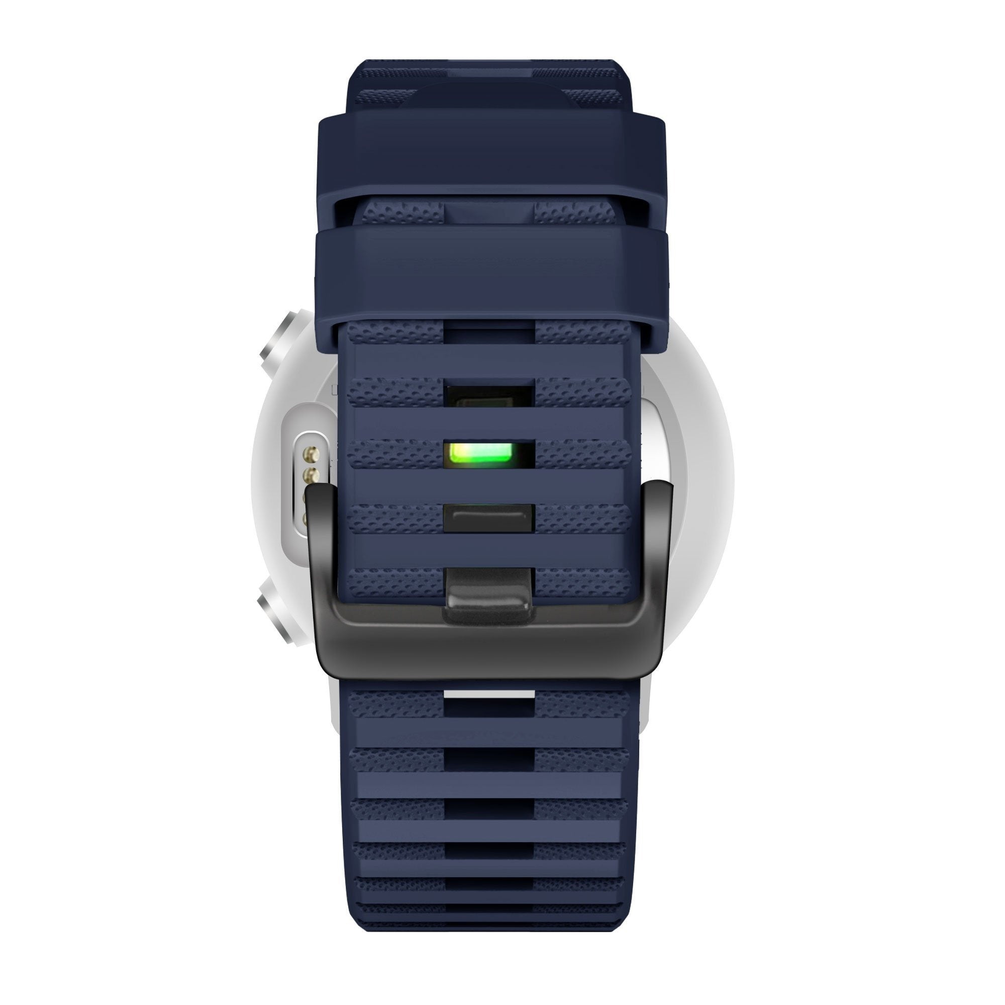 Bandz Bracelet silicone avec boucle Garmin Approach S60 (bleu foncé)