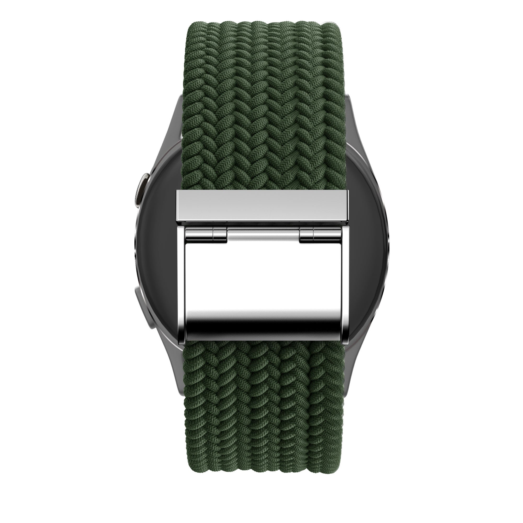 Bandz Bracelet nylon tissé Garmin Forerunner 70 (vert olive)